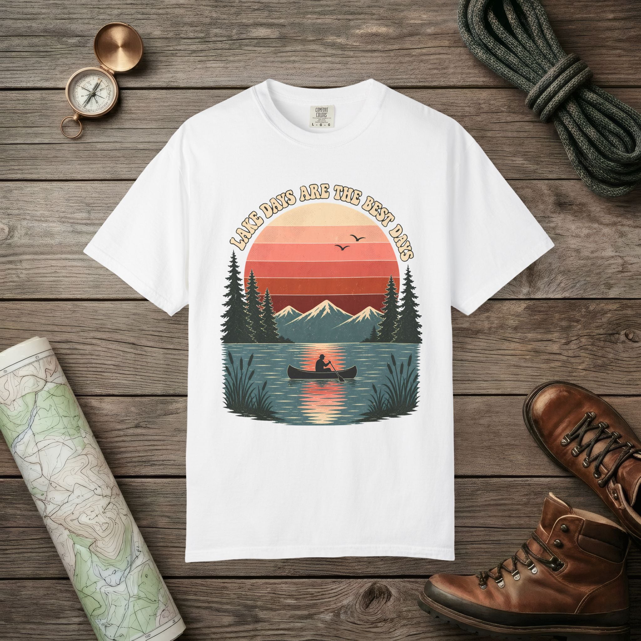 Retro Lake Day T-Shirt