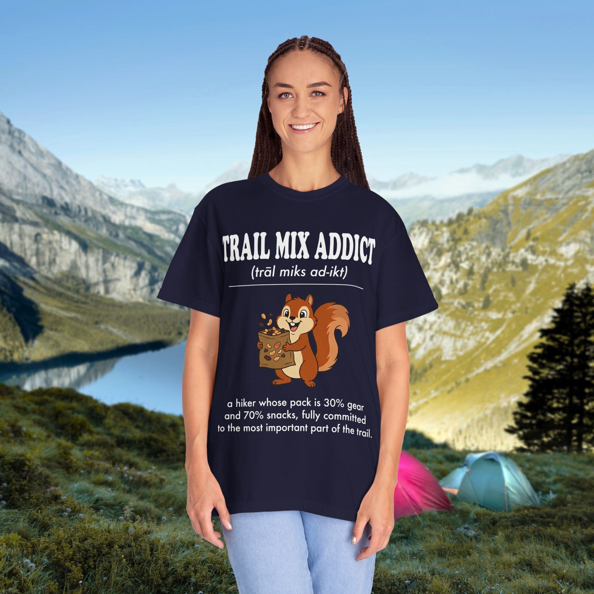 Trail Mix Addict Definition T-Shirt