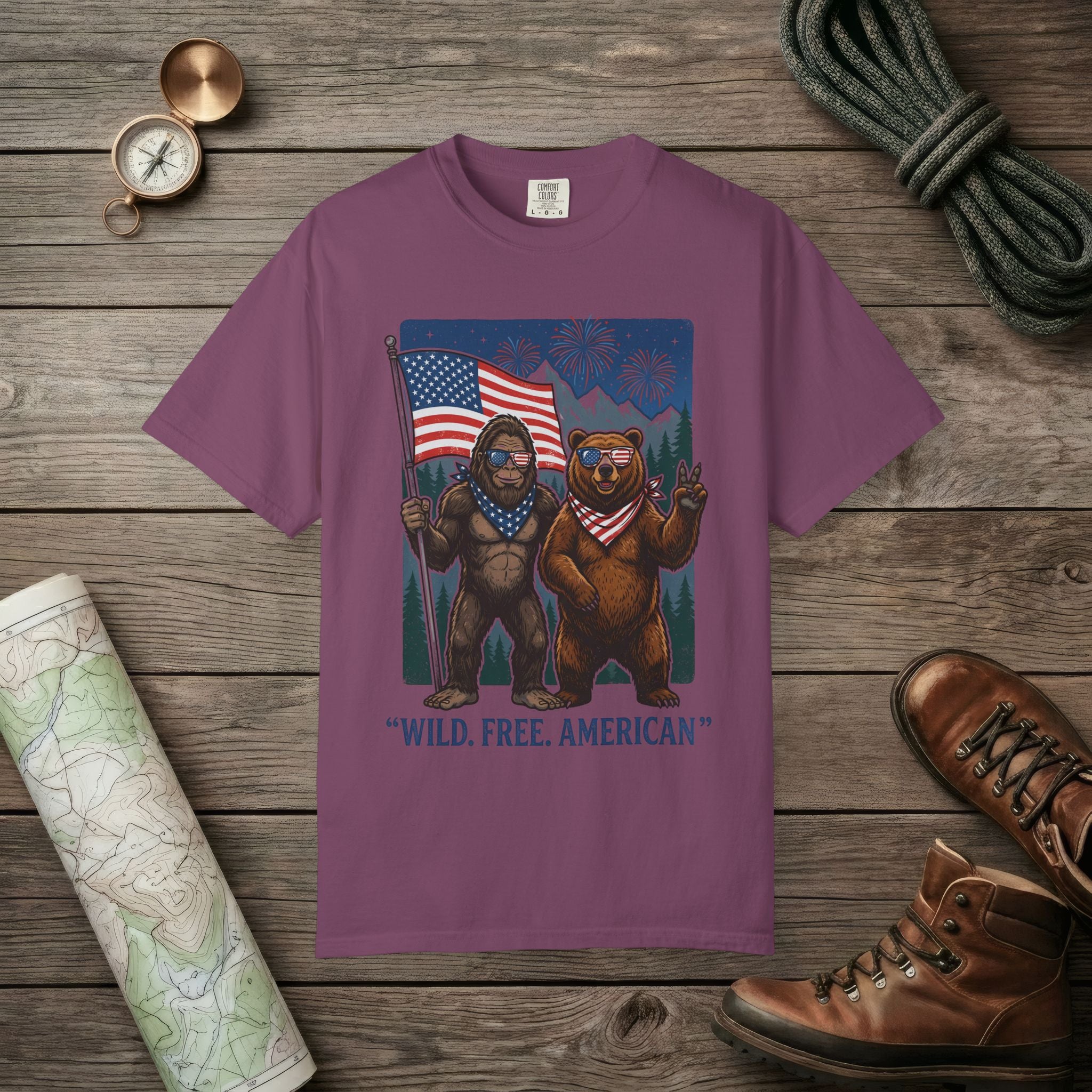 Wild Free American T-Shirt