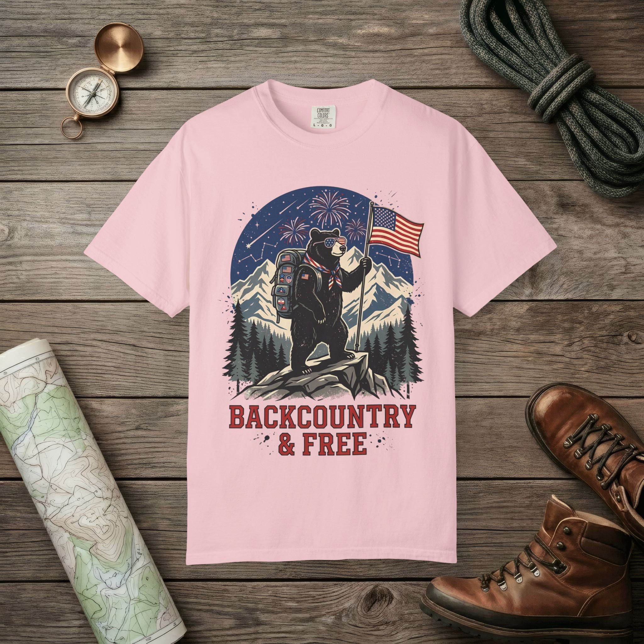 Backcountry And Free T-Shirt