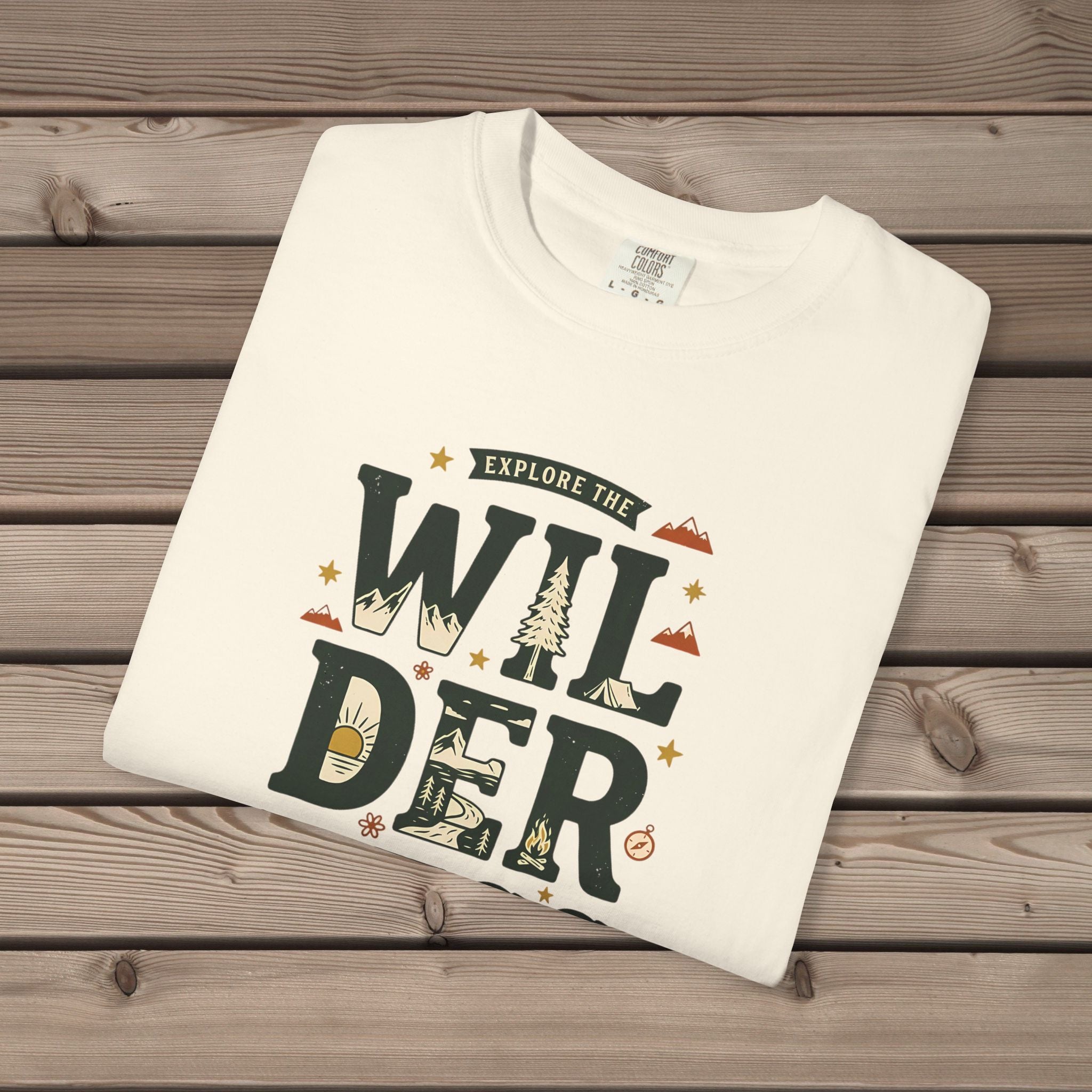 Explore The Wilderness Doodle T-Shirt