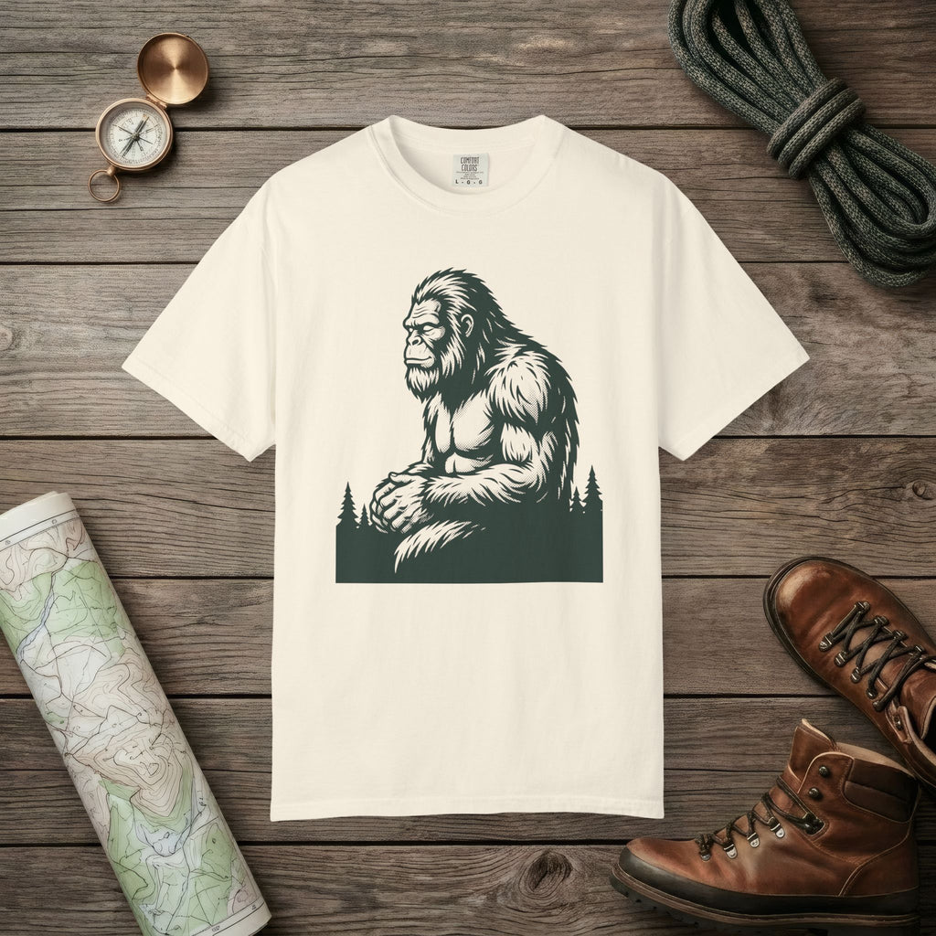 Meditating Bigfoot T-Shirt