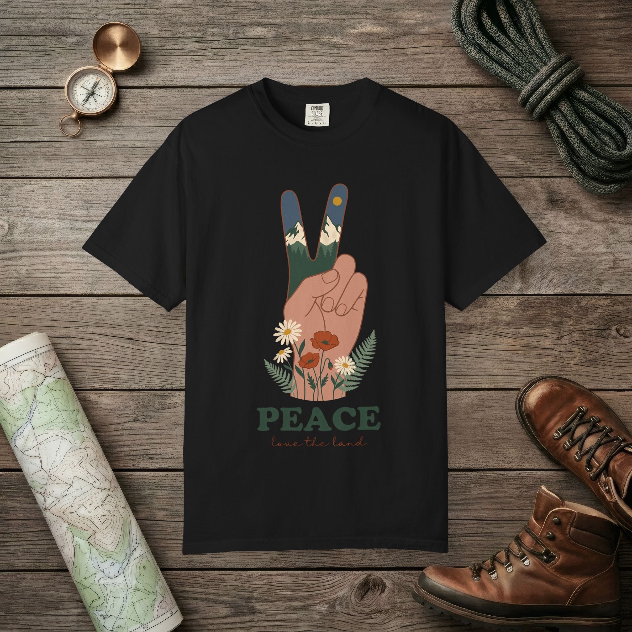 Peace Love The Land T-Shirt