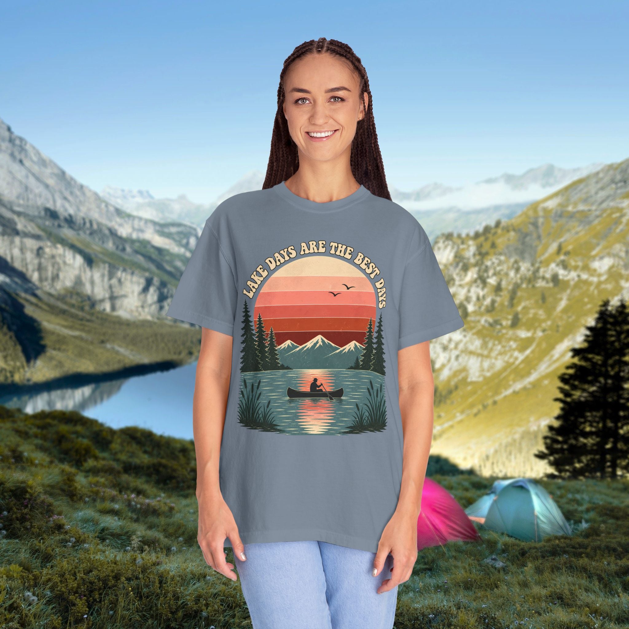 Retro Lake Day T-Shirt