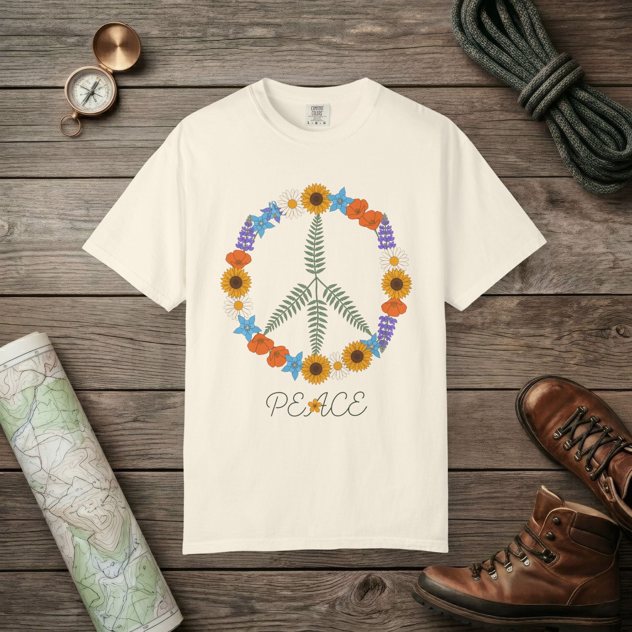 Floral Peace T-Shirt