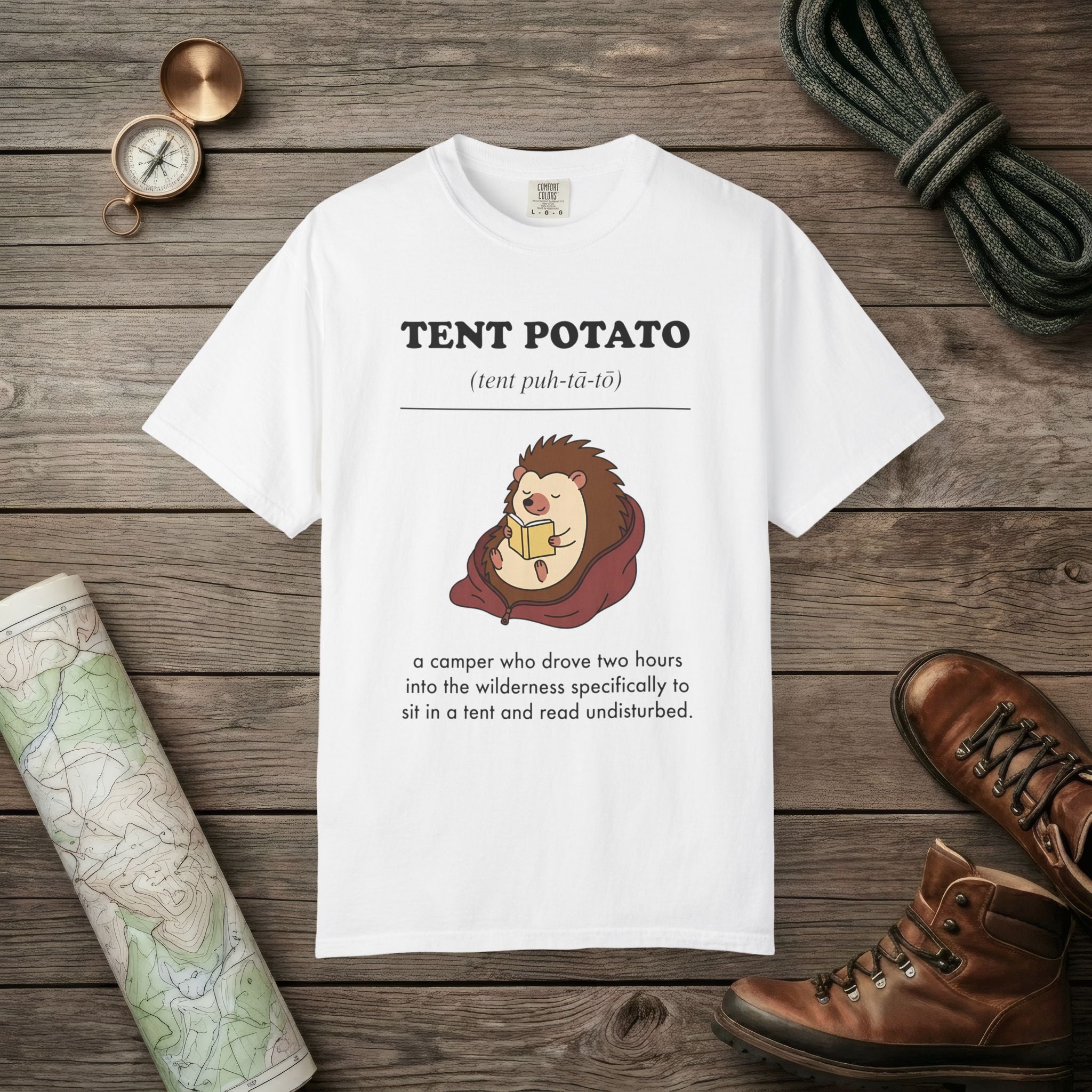 Tent Potato Definition T-Shirt