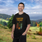 Bigfoot And Alien Campfire T-Shirt