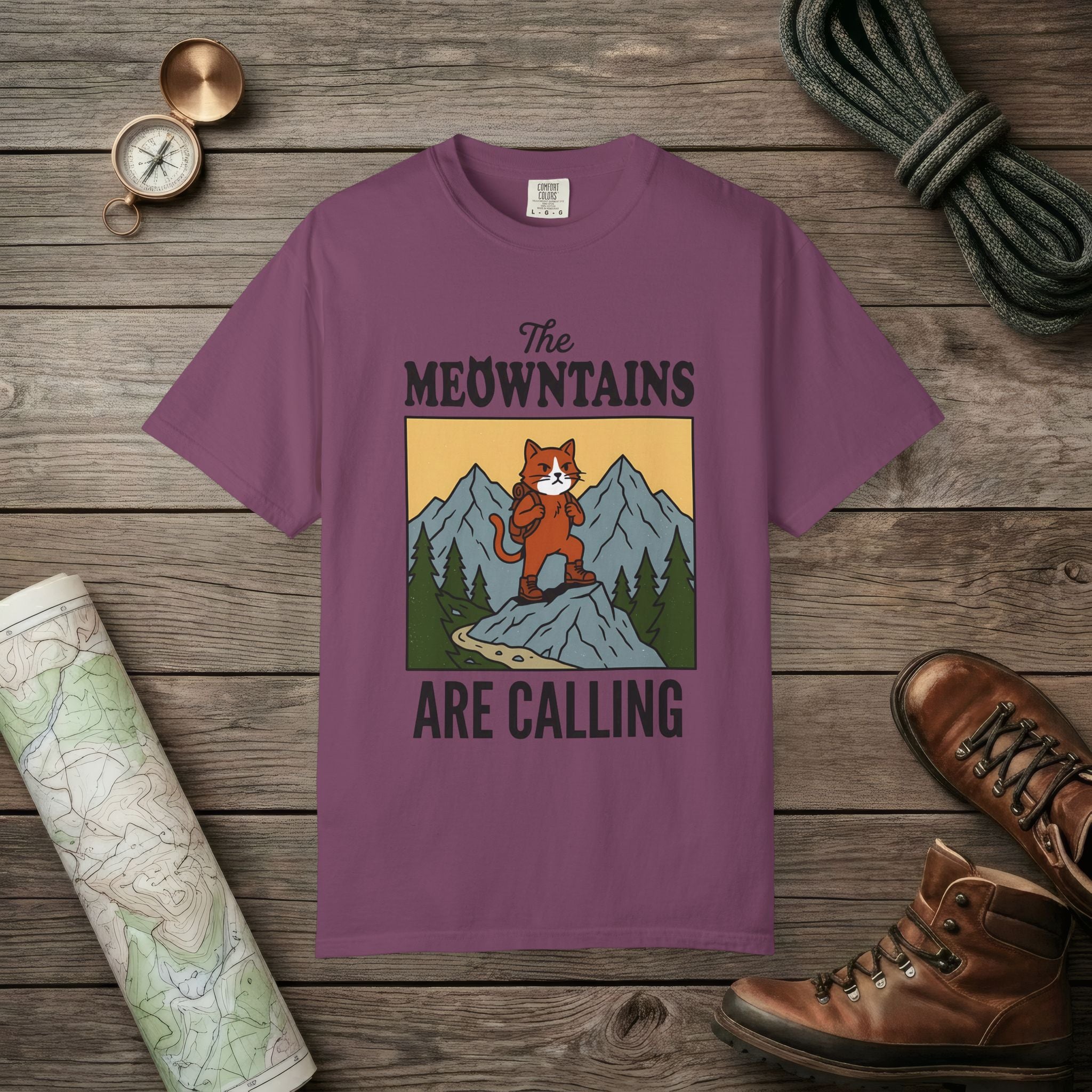 The Meowntains Are Calling T-Shirt