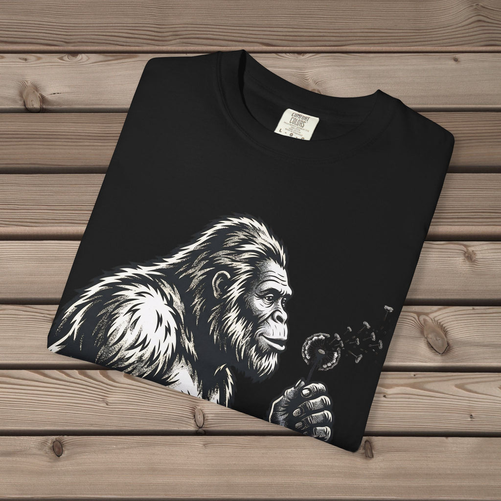 Bigfoot Blowing Wishes T-Shirt
