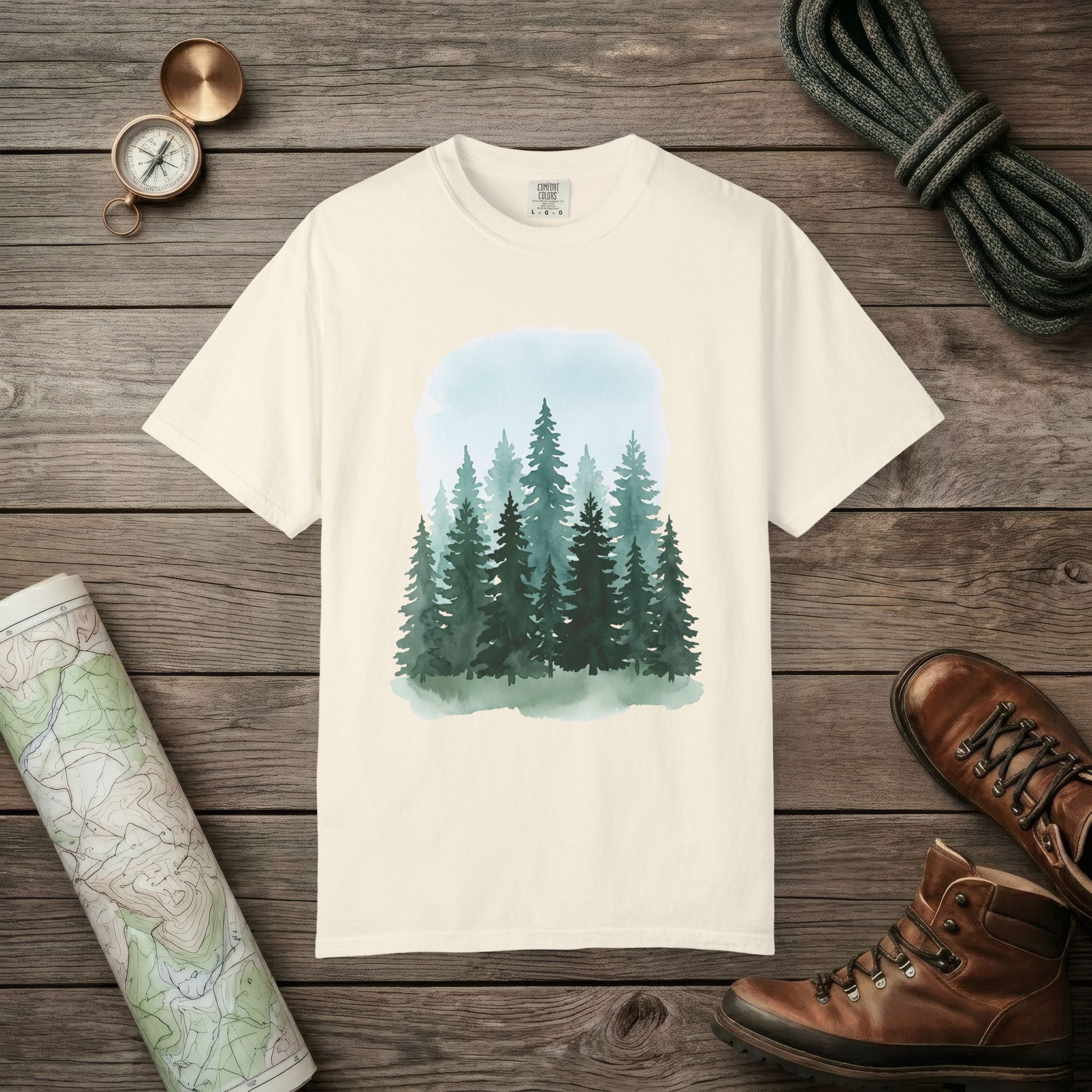 Watercolor Forest T-Shirt