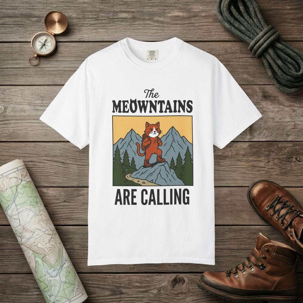 The Meowntains Are Calling T-Shirt