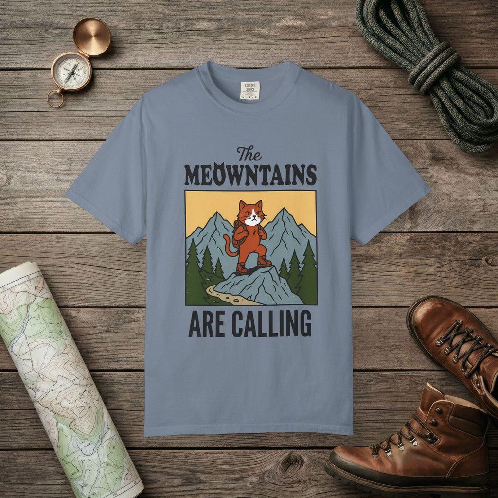 The Meowntains Are Calling T-Shirt