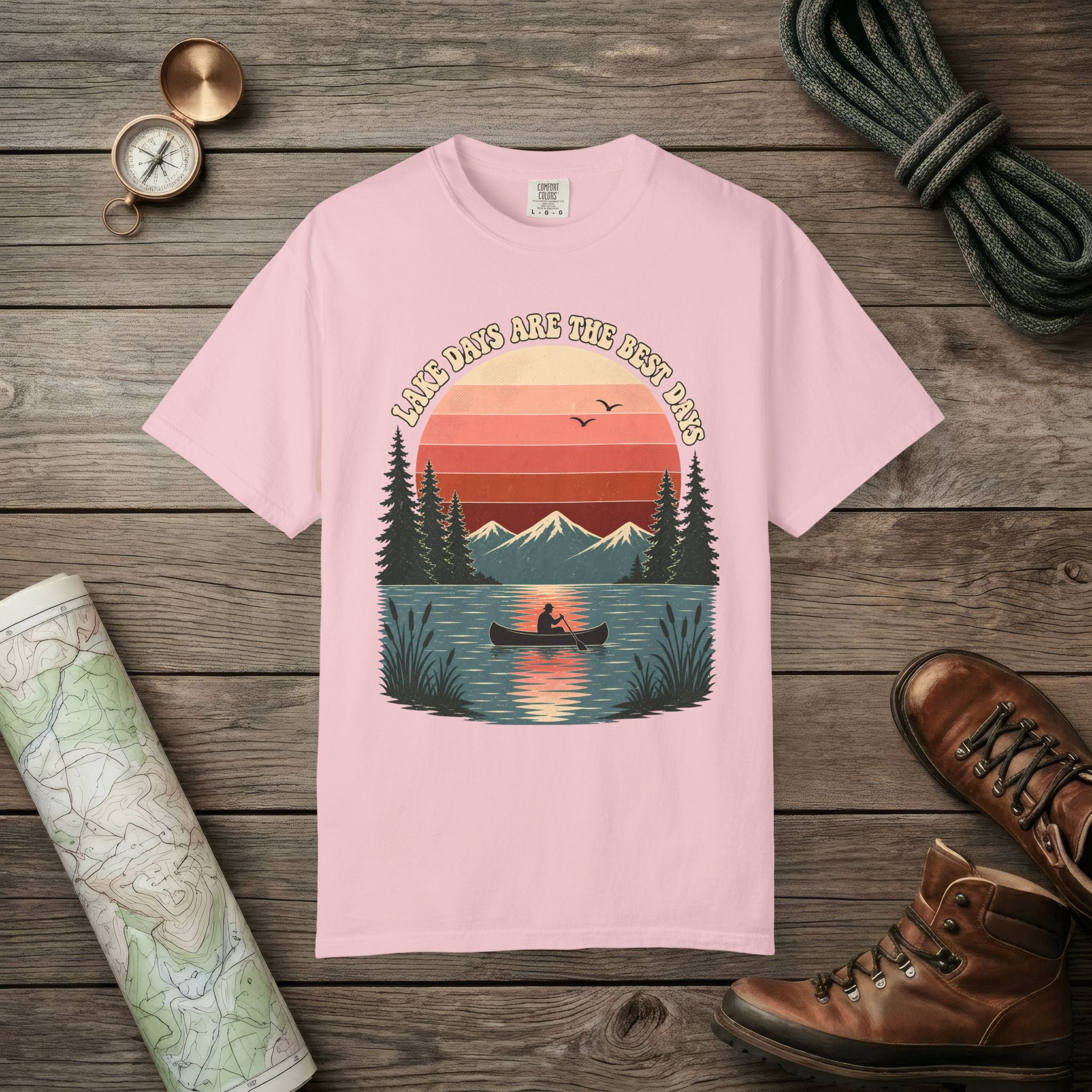 Retro Lake Day T-Shirt