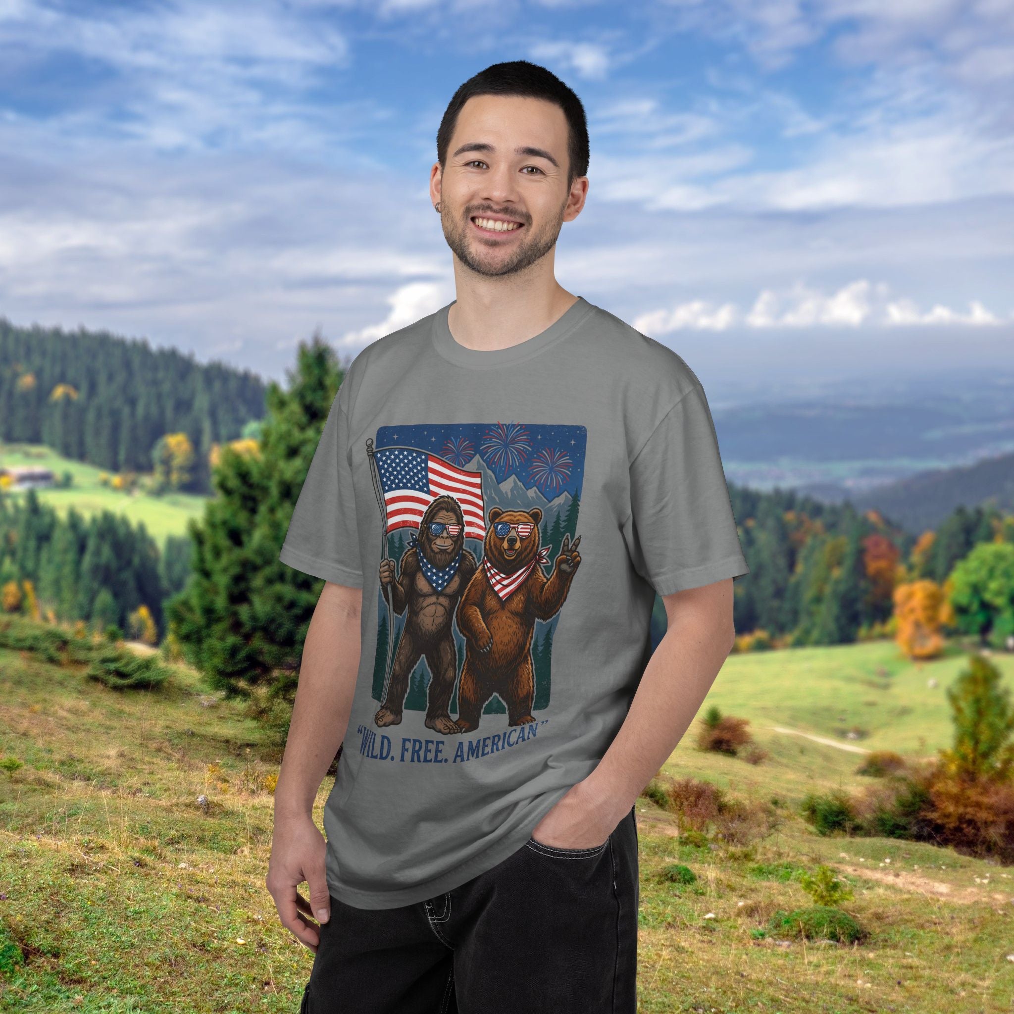 Wild Free American T-Shirt