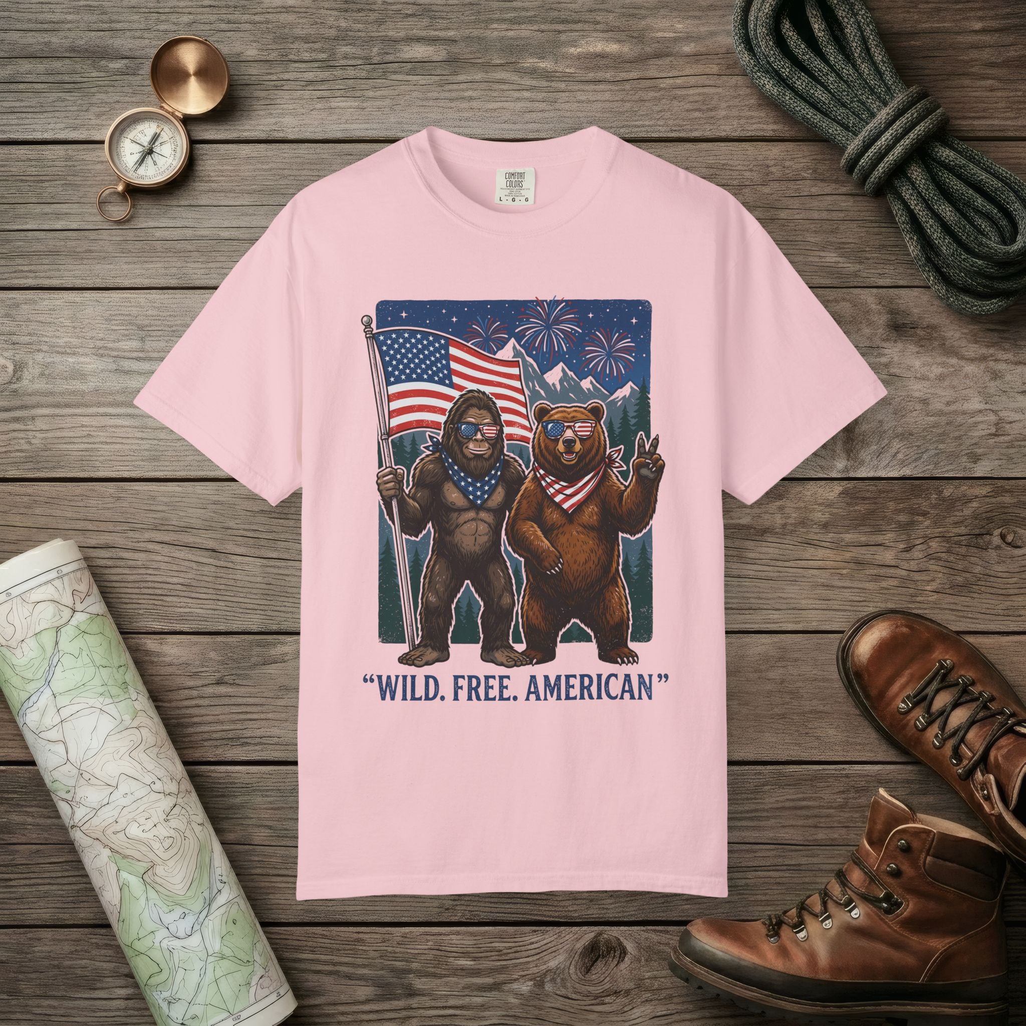 Wild Free American T-Shirt