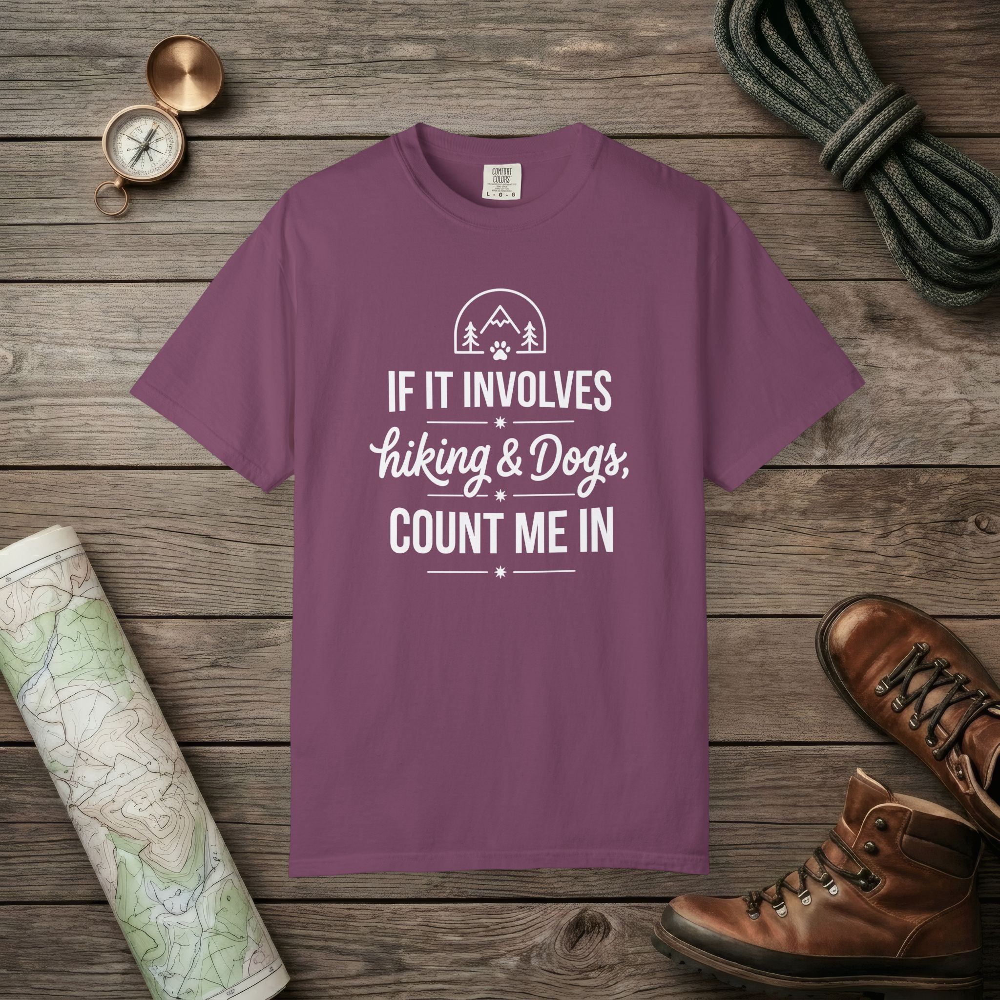 Hiking & Dog T-Shirt