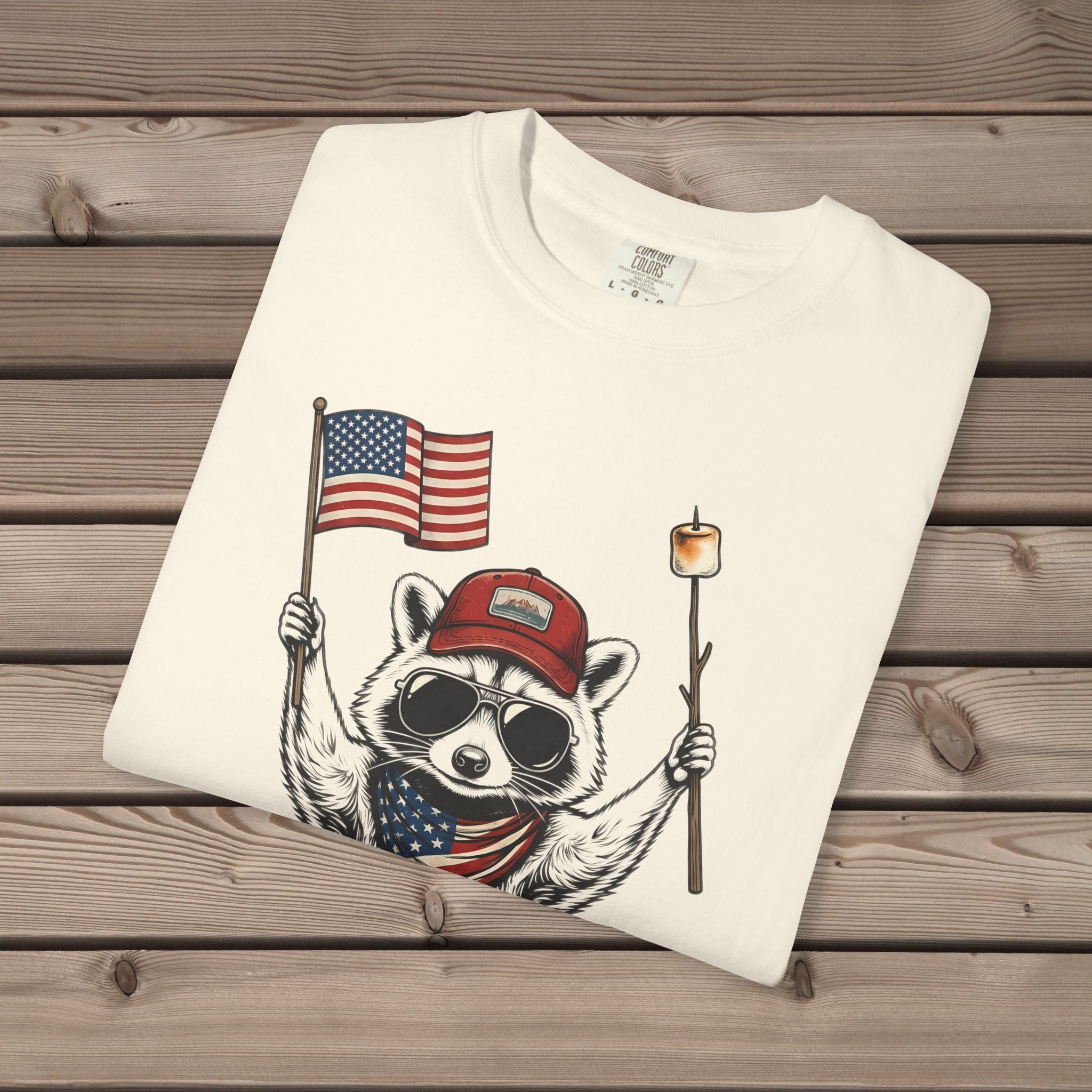 Born Wild Raccoon T-Shirt