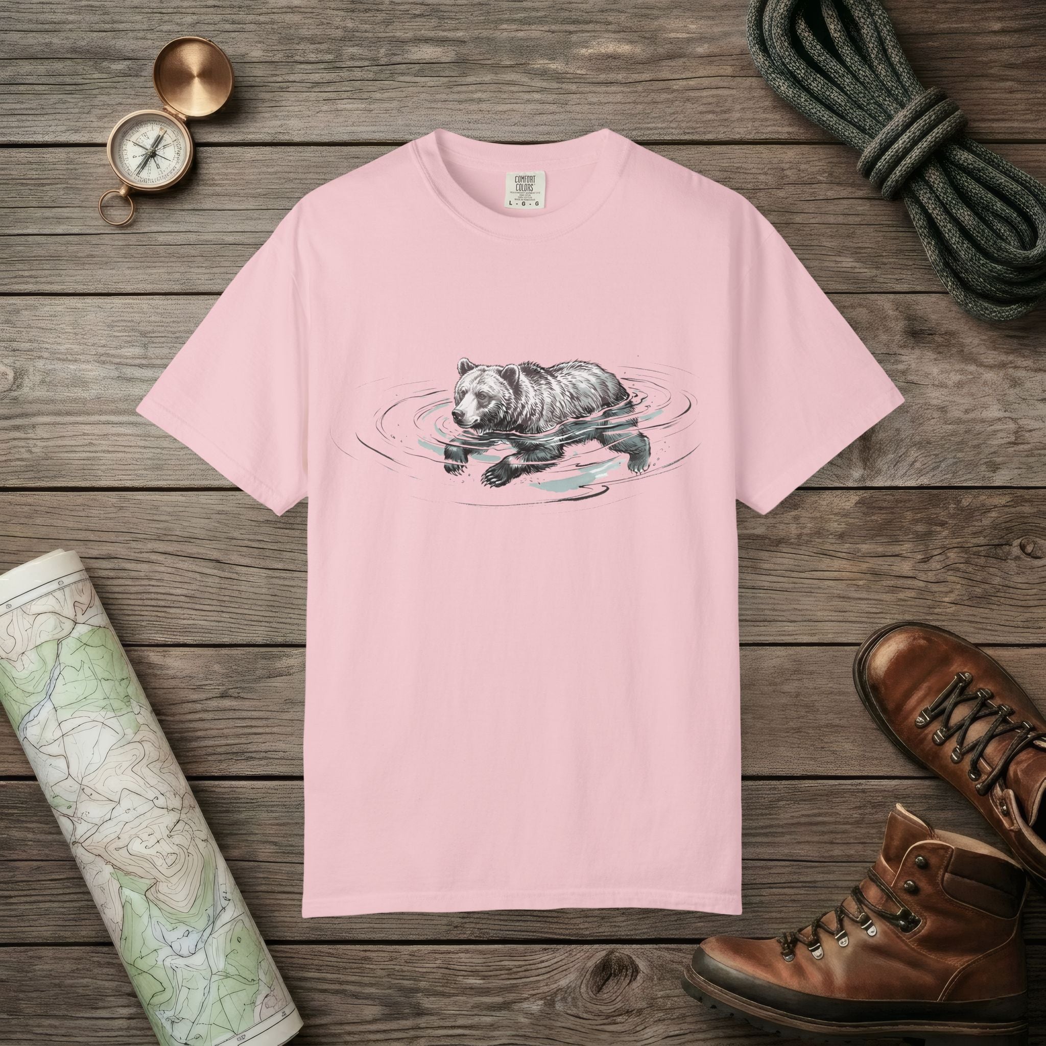Bear Swimming T-Shirt