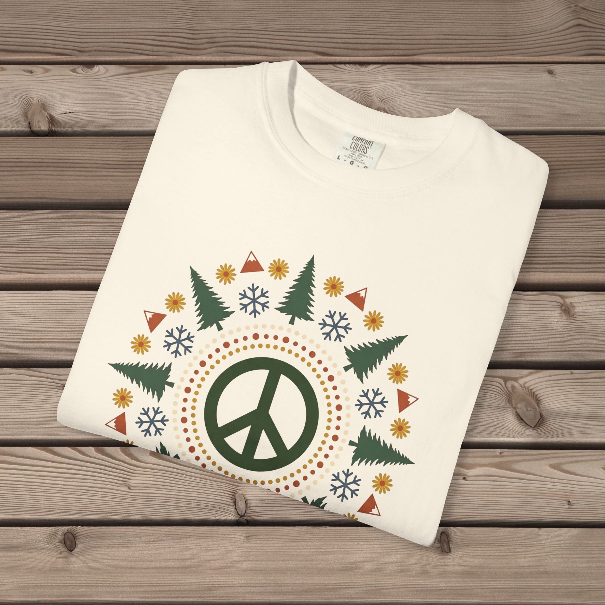 Alpine Peace Mandala T-Shirt