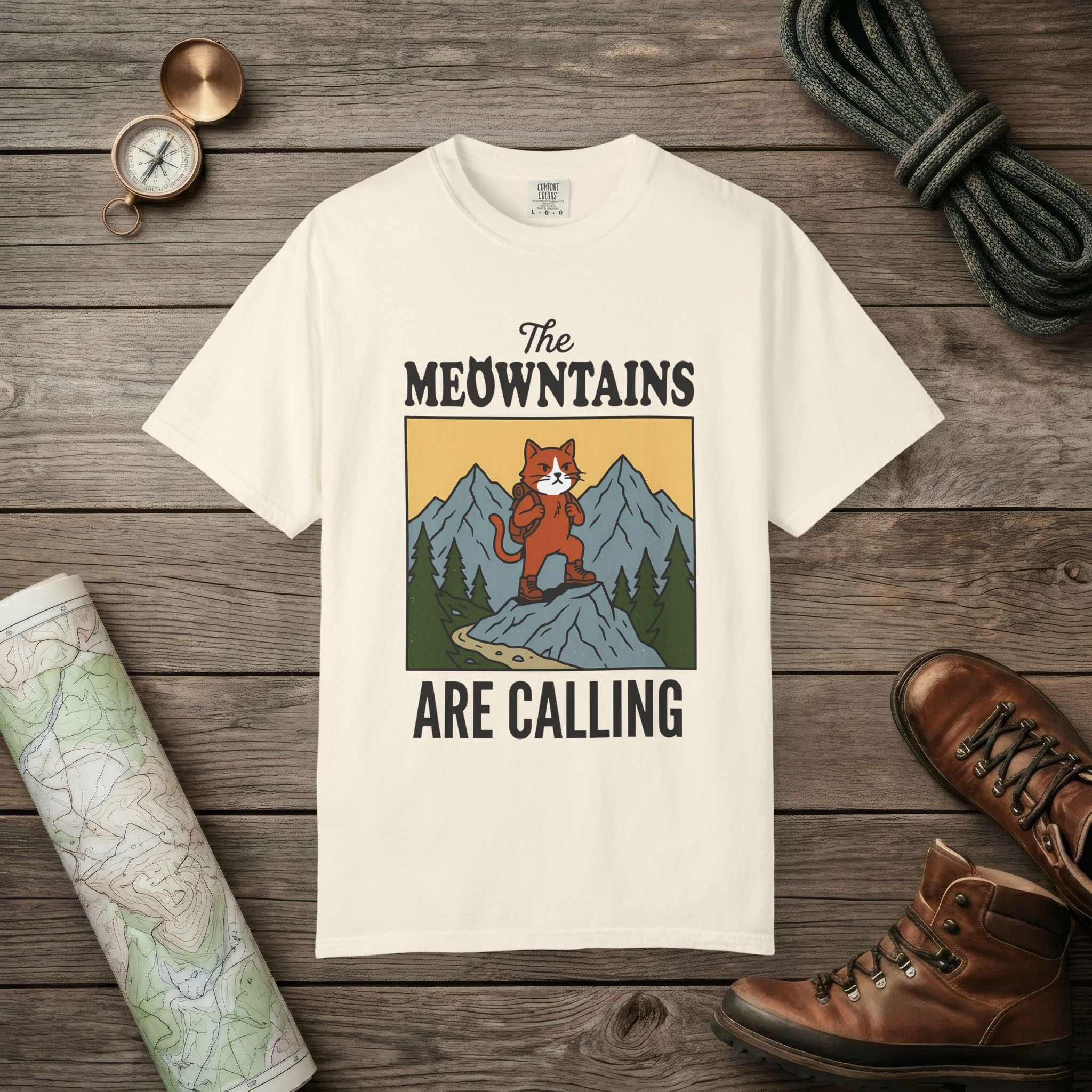 The Meowntains Are Calling T-Shirt