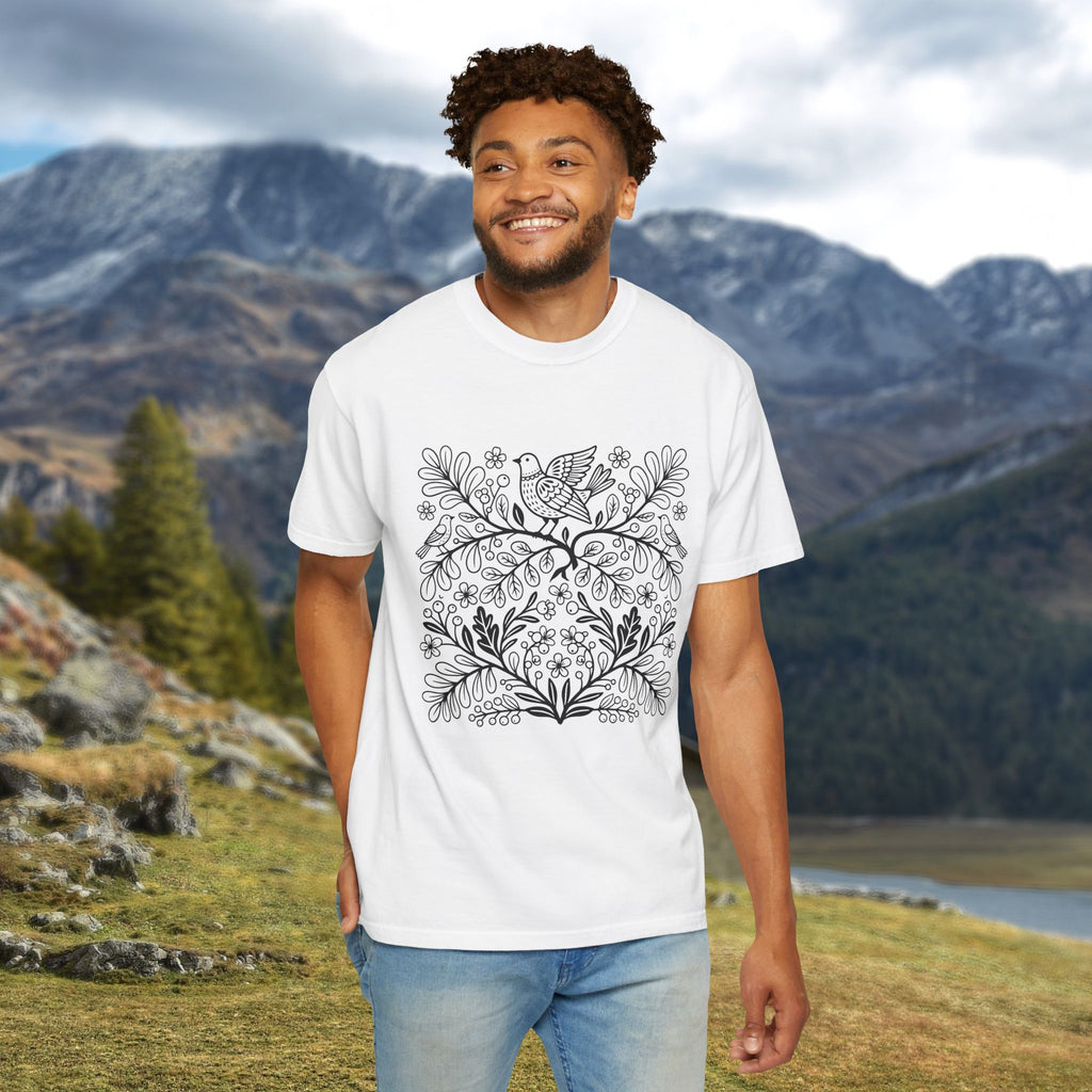 Birds & Flowers T-Shirt
