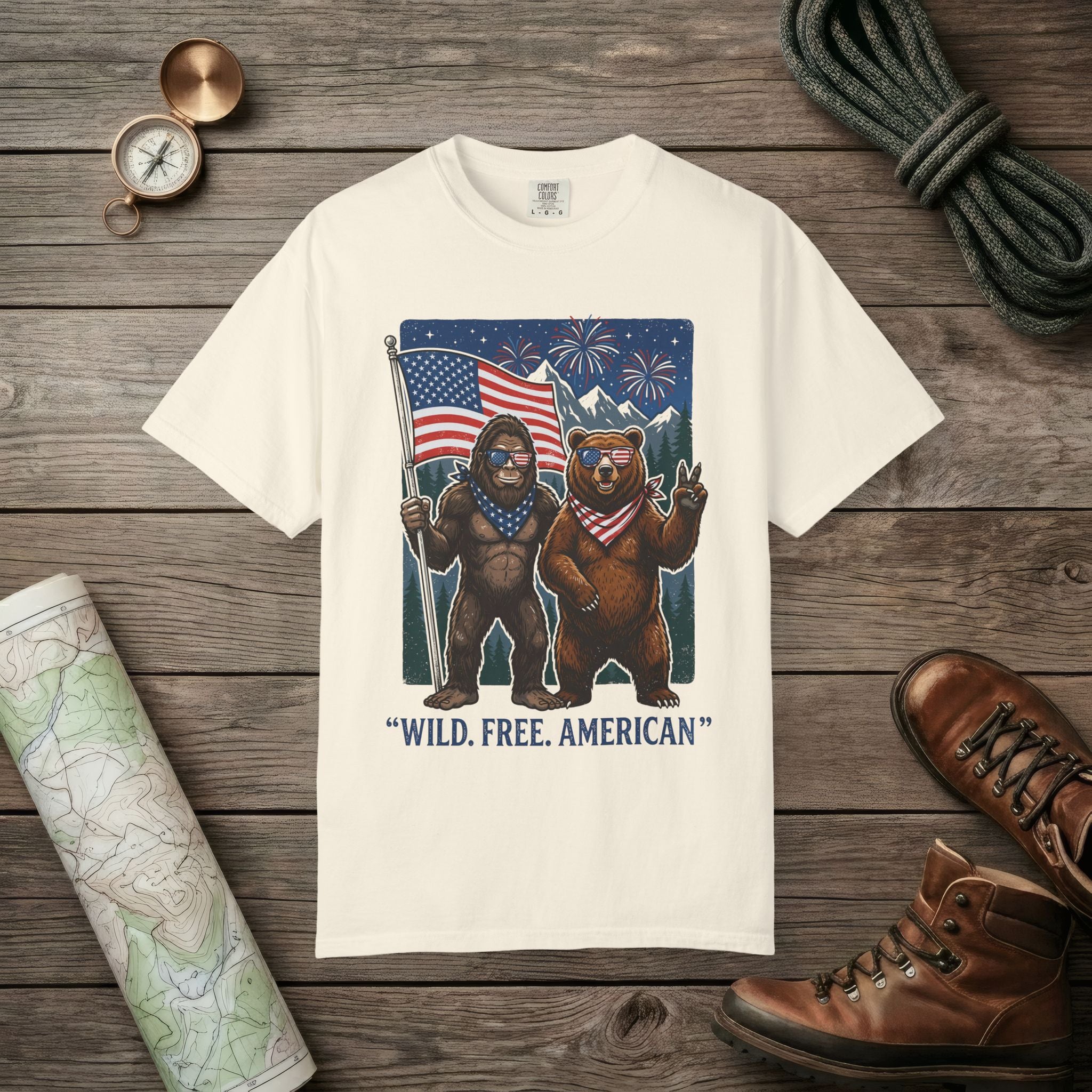 Wild Free American T-Shirt