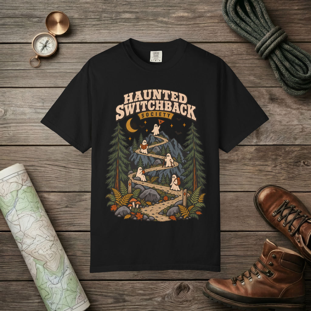 Haunted Switchback Society Unisex T-Shirt