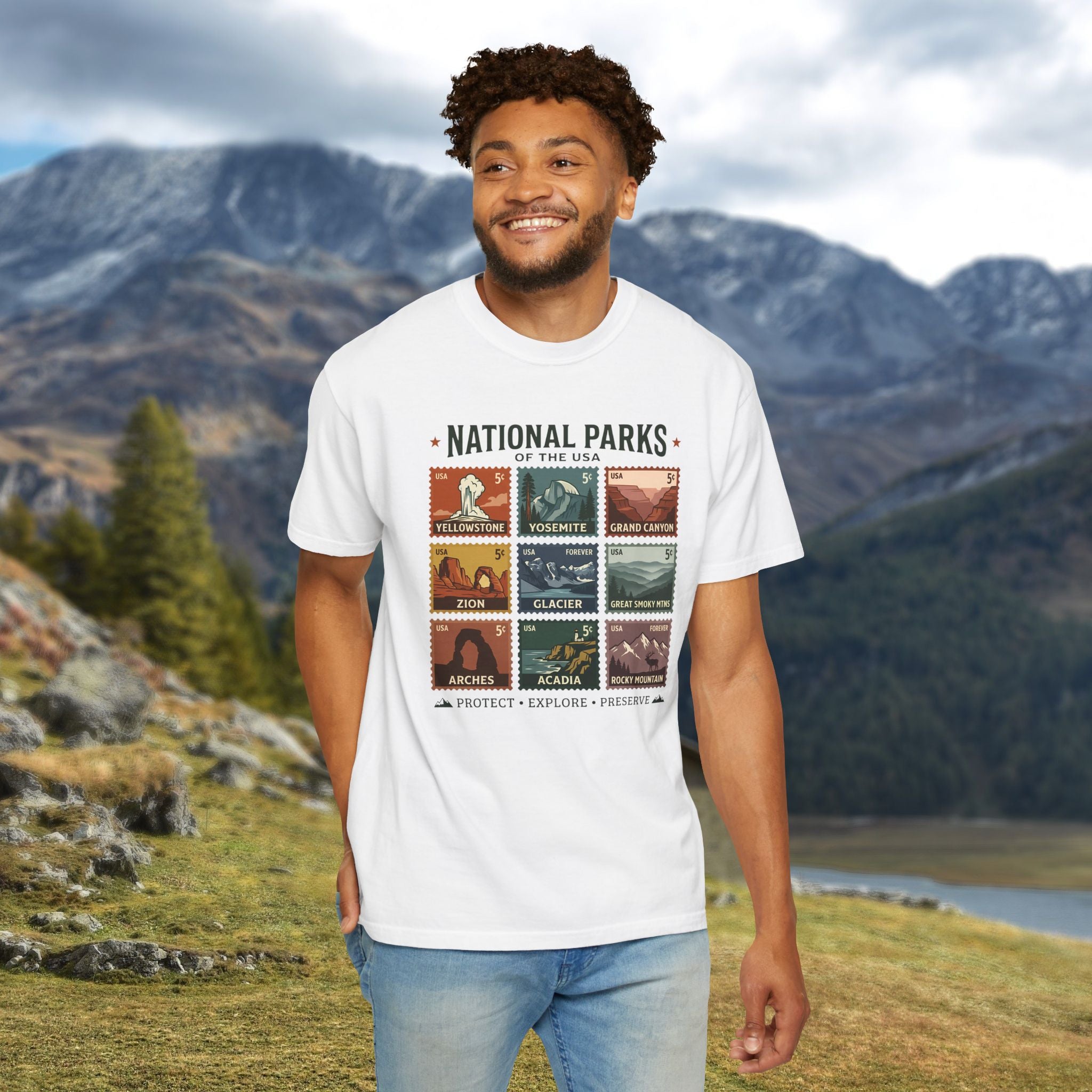 National Parks of The USA T-Shirt