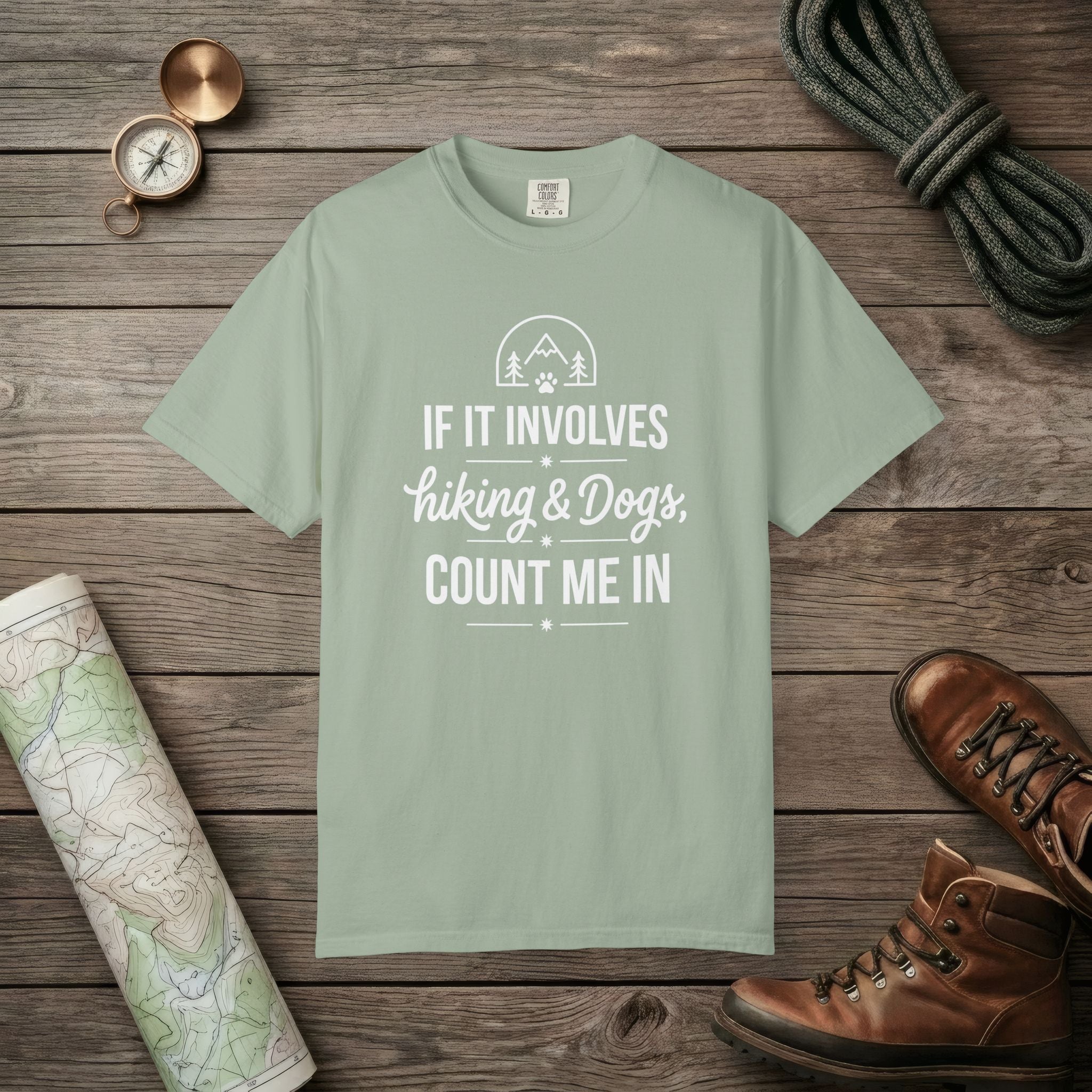 Hiking & Dog T-Shirt
