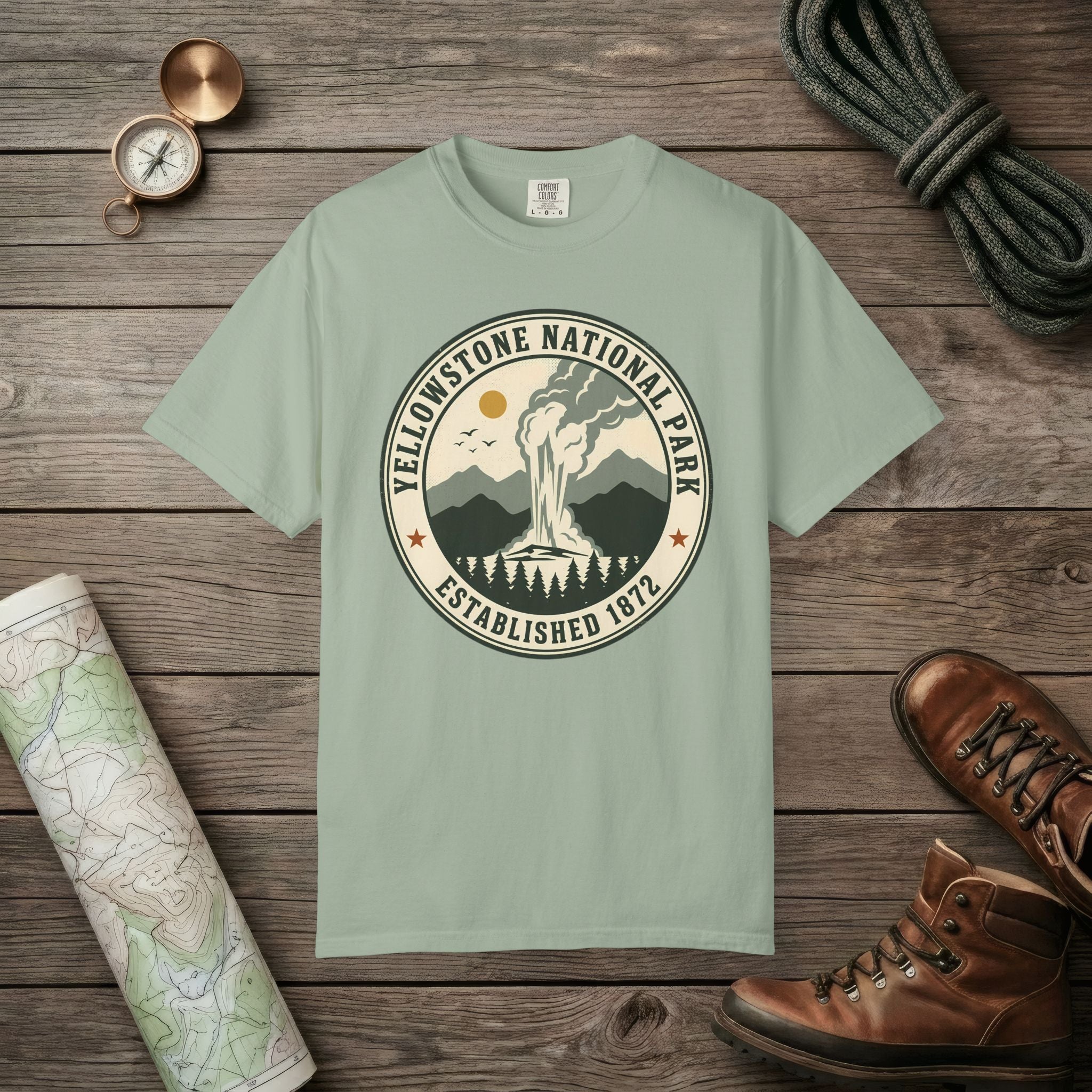 Yellowstone National Park Vintage T-Shirt