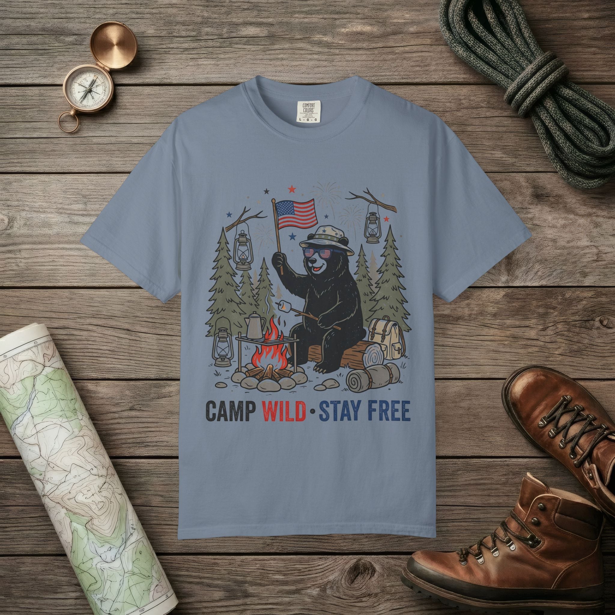 Camp Wild Bear T-Shirt