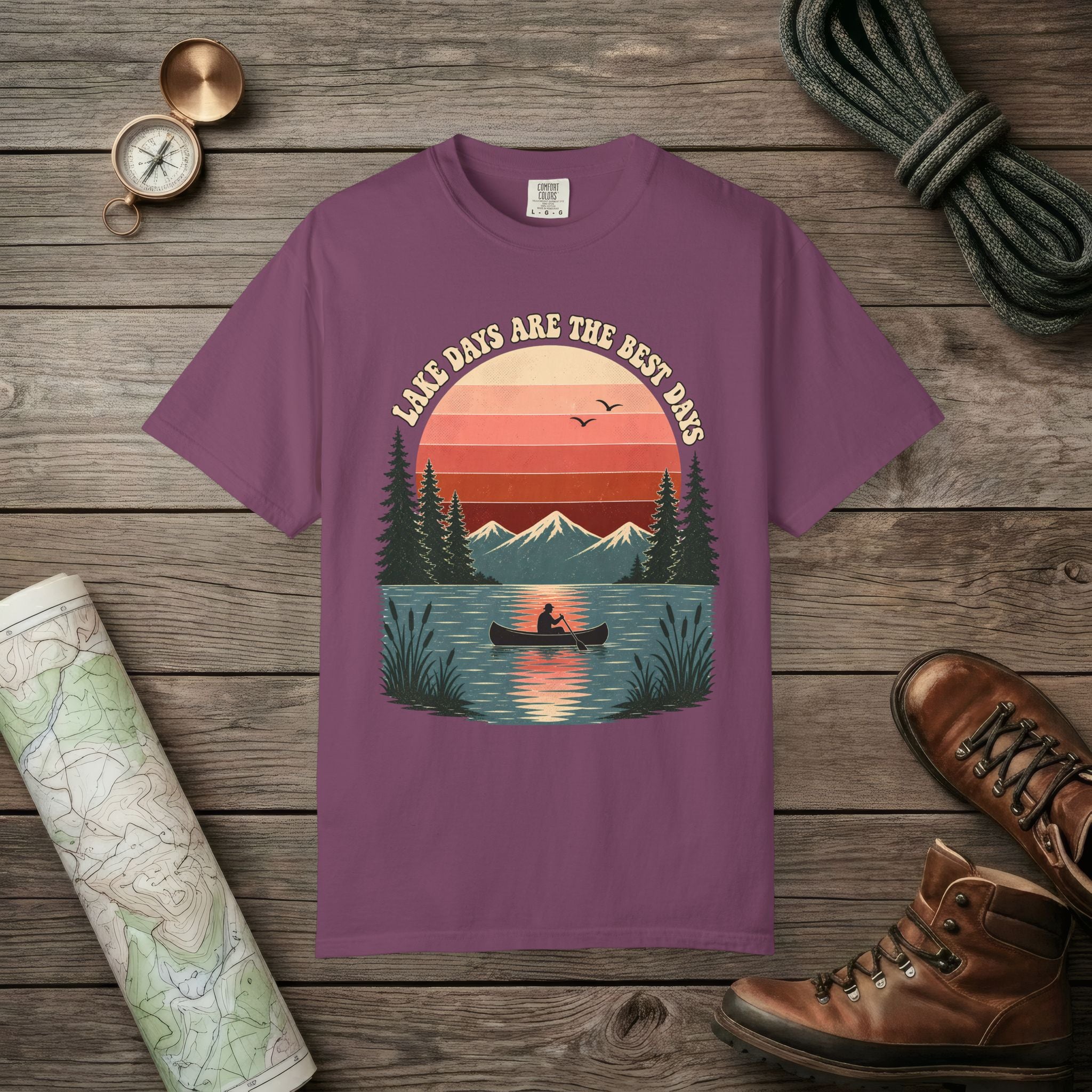 Retro Lake Day T-Shirt