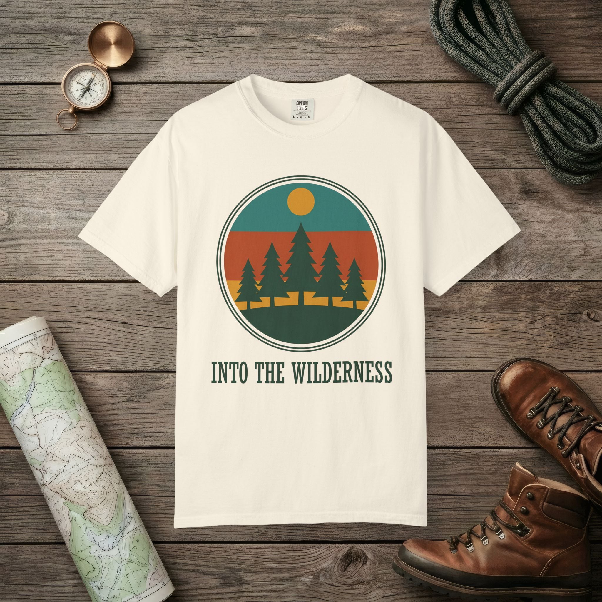 Alpine Pine Sunset T-Shirt