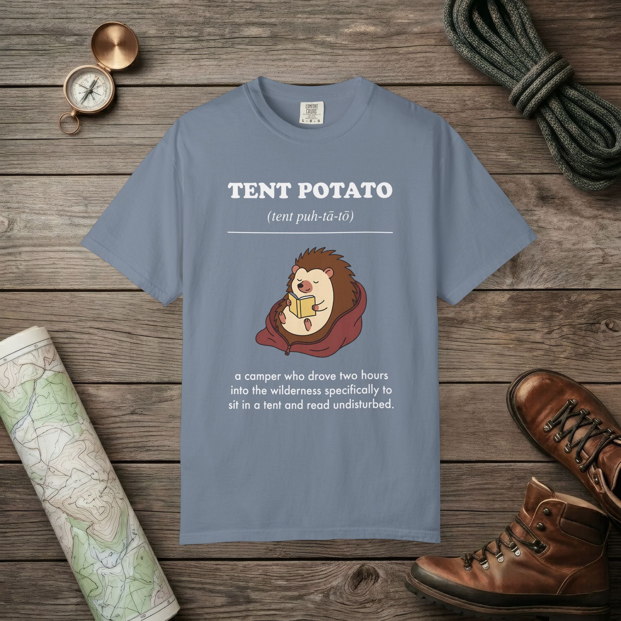 Tent Potato Definition T-Shirt