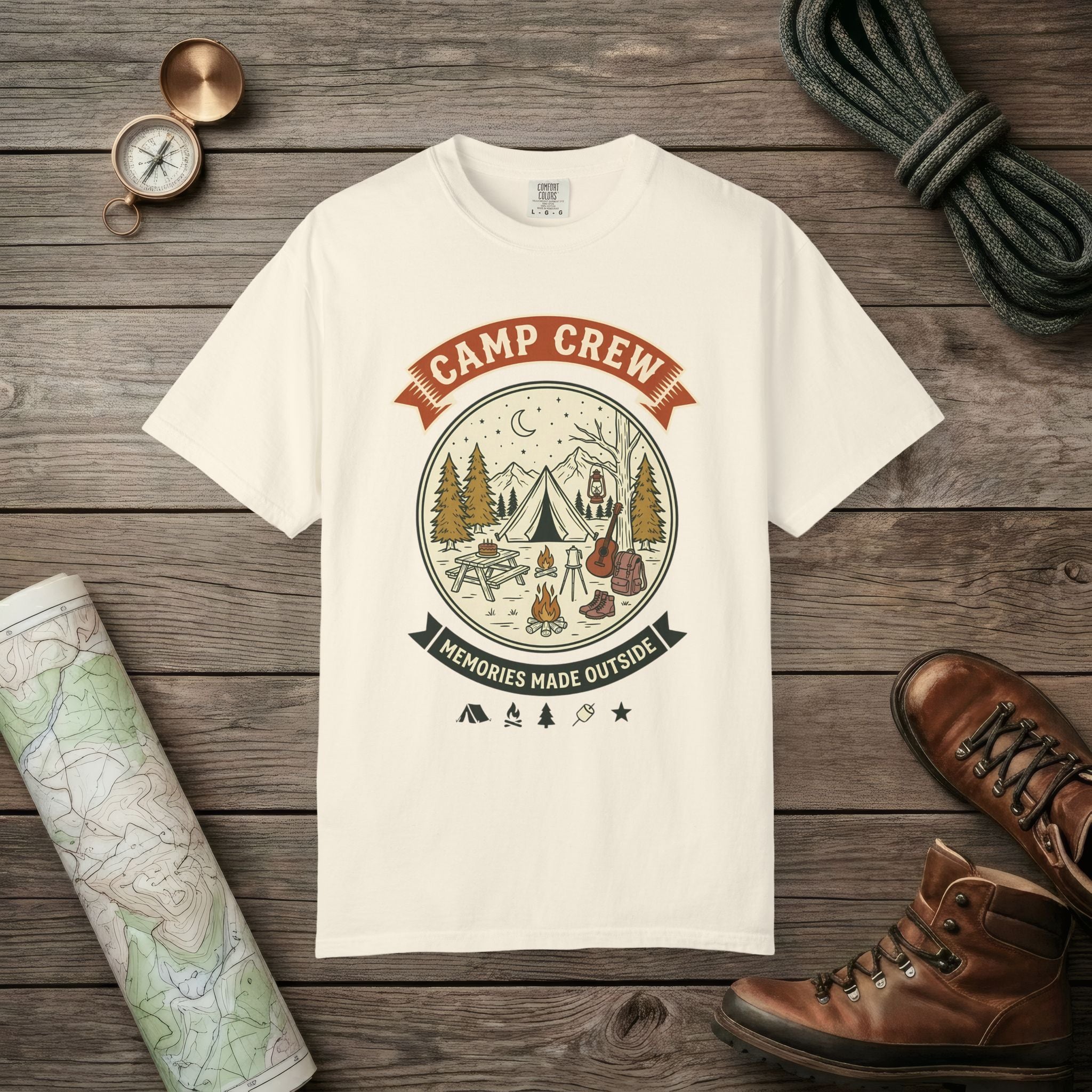 Camp Crew Vintage T-Shirt
