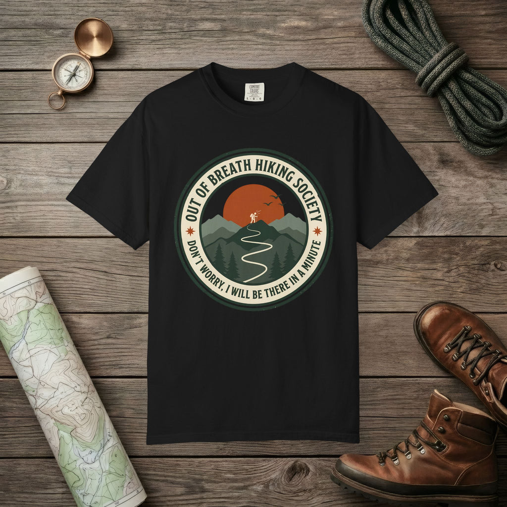 Out Of Breath Funny Hiking T-Shirt