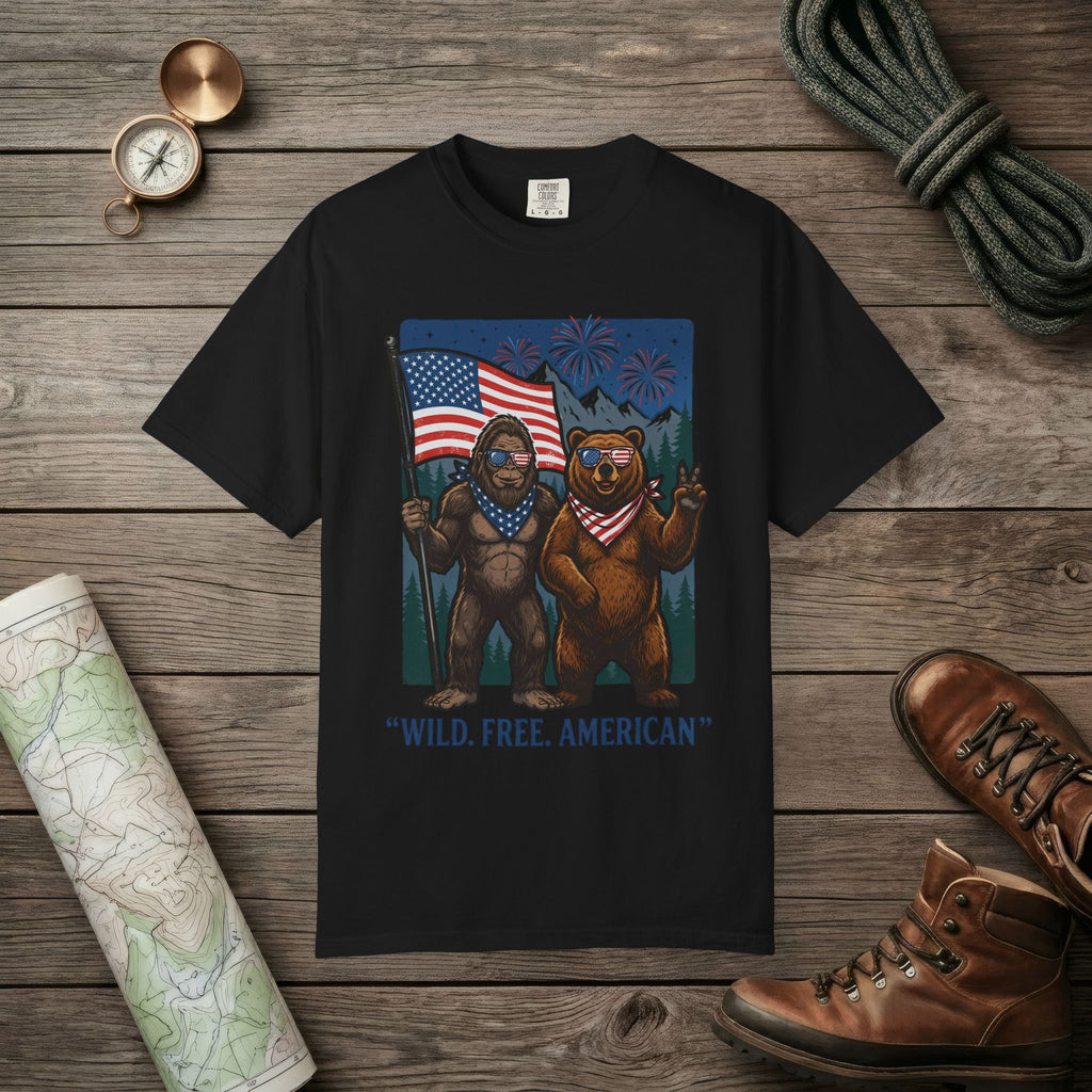 Wild Free American T-Shirt