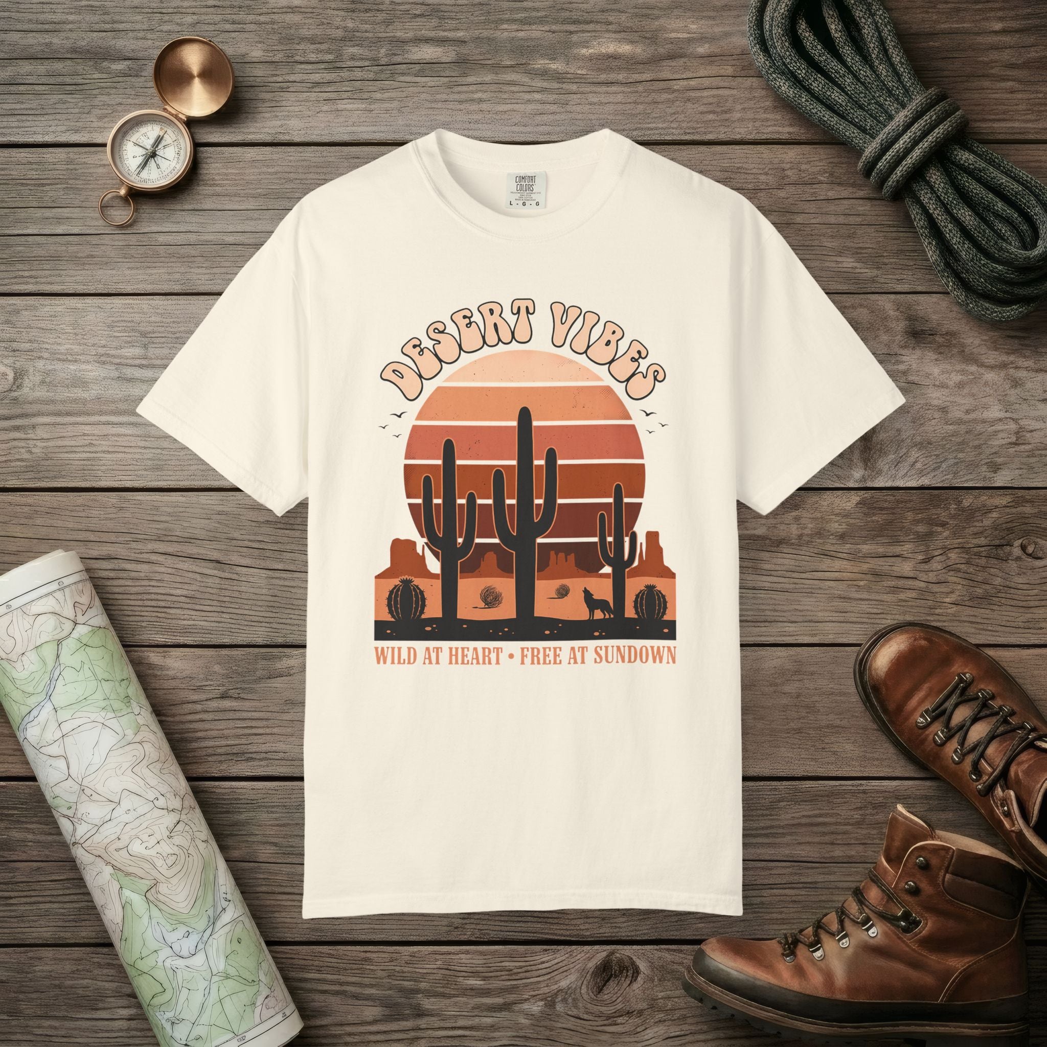 Retro Cactus Desert T-Shirt
