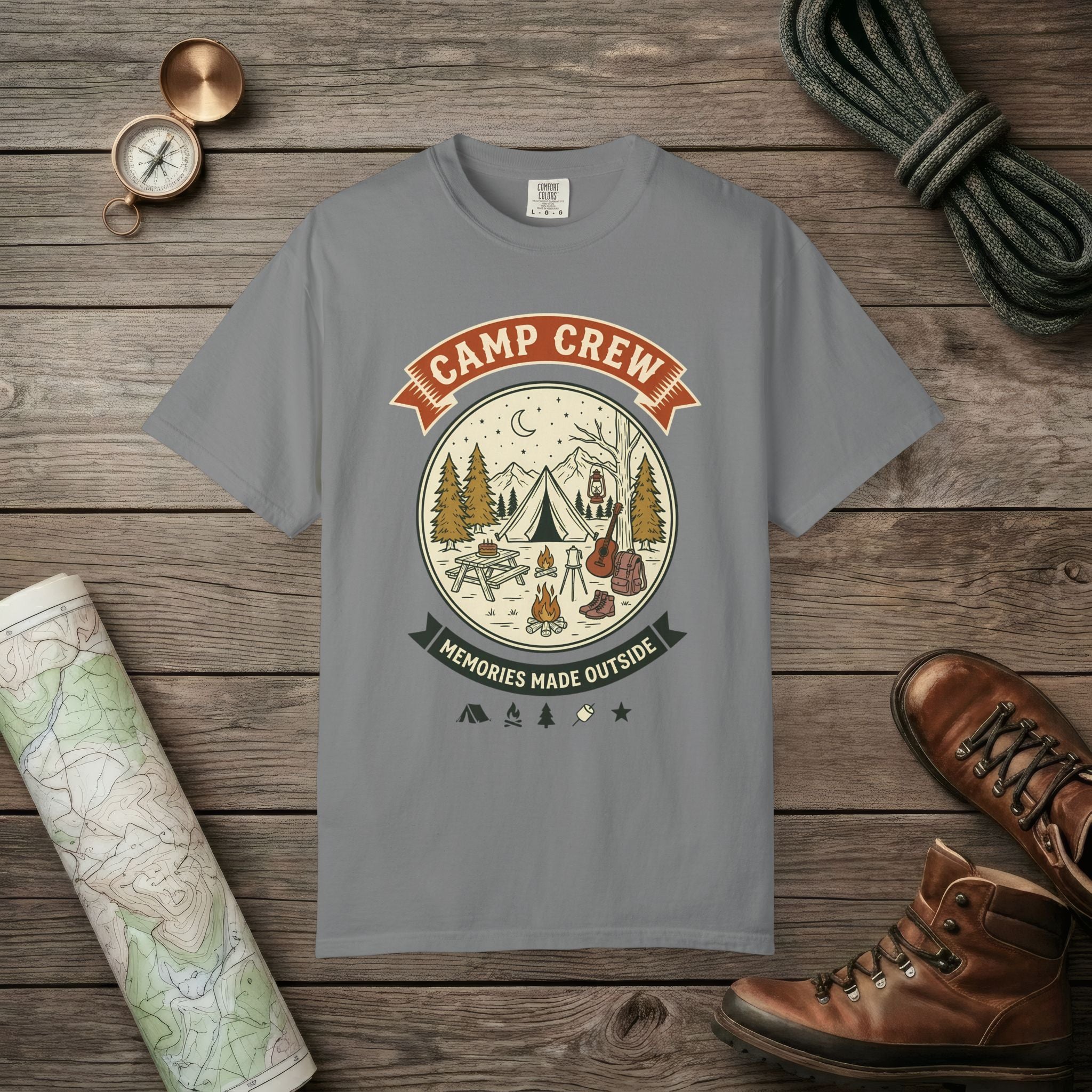 Camp Crew Vintage T-Shirt