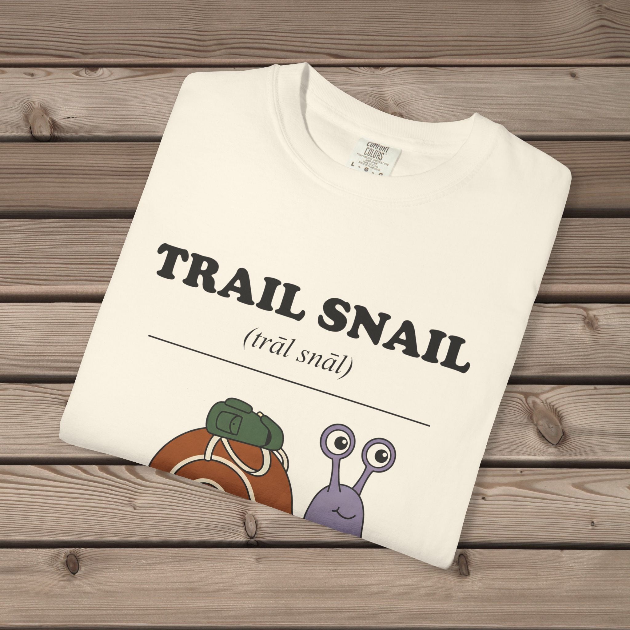 Trail Snail Definition T-Shirt