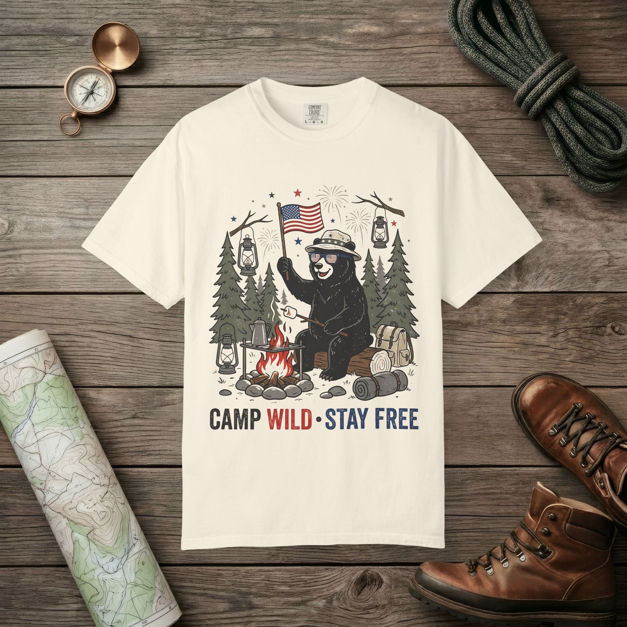 Camp Wild Bear T-Shirt