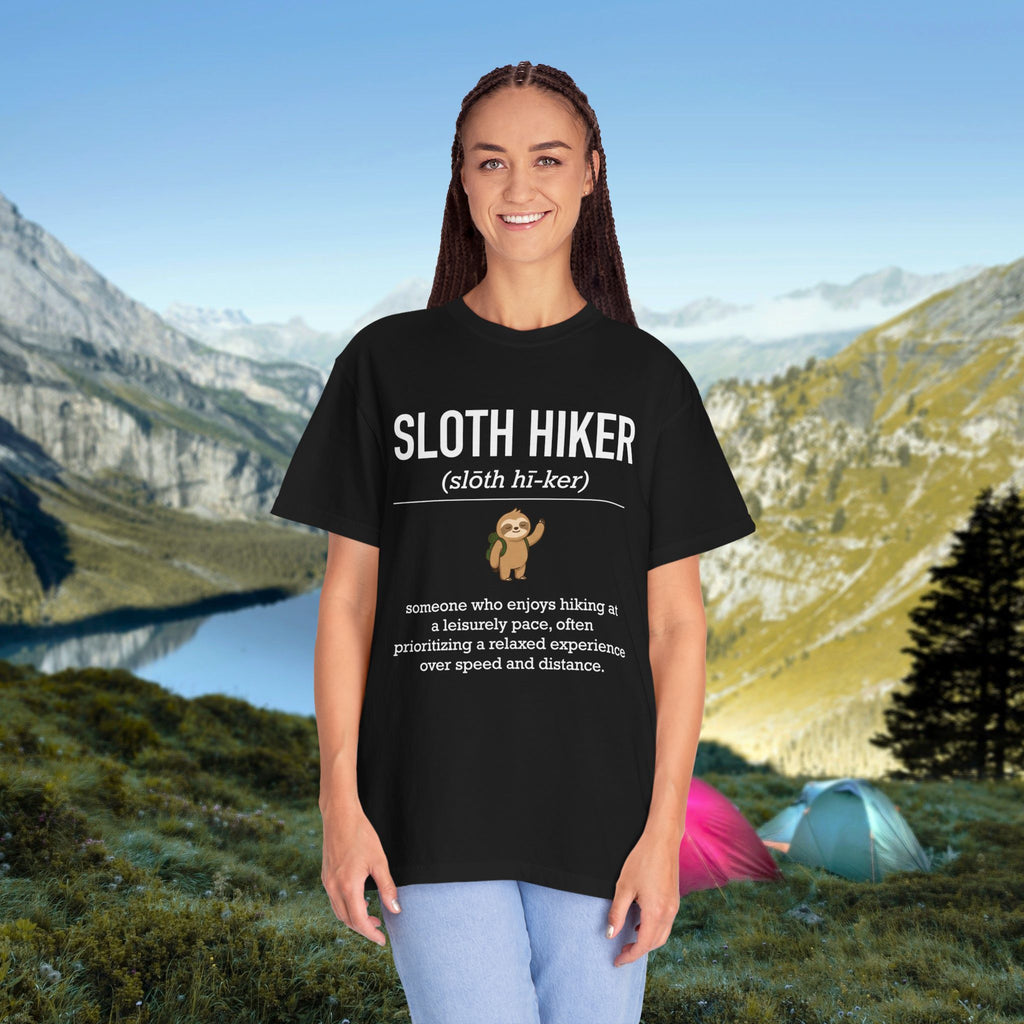 Sloth Hiker Definition T-Shirt