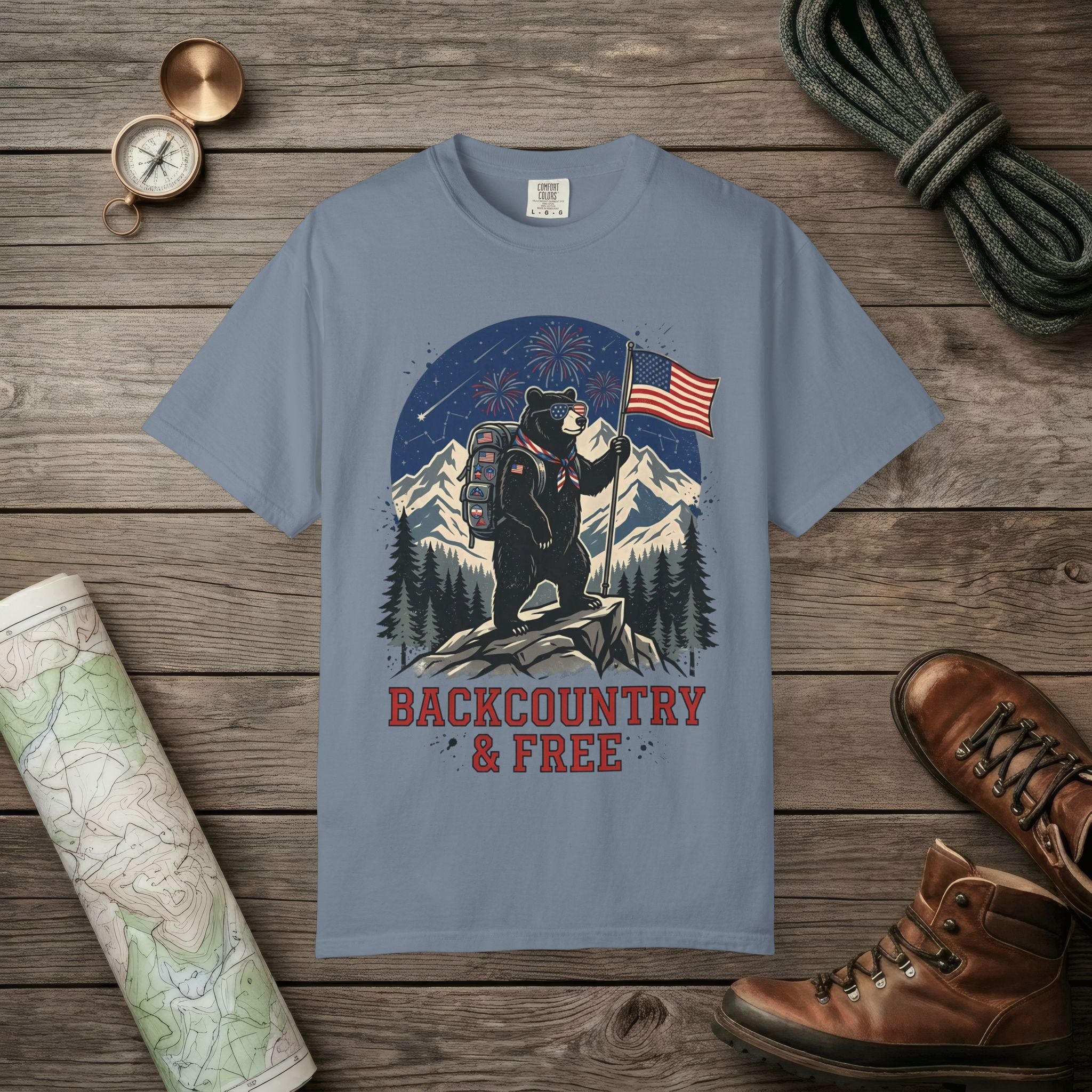Backcountry And Free T-Shirt