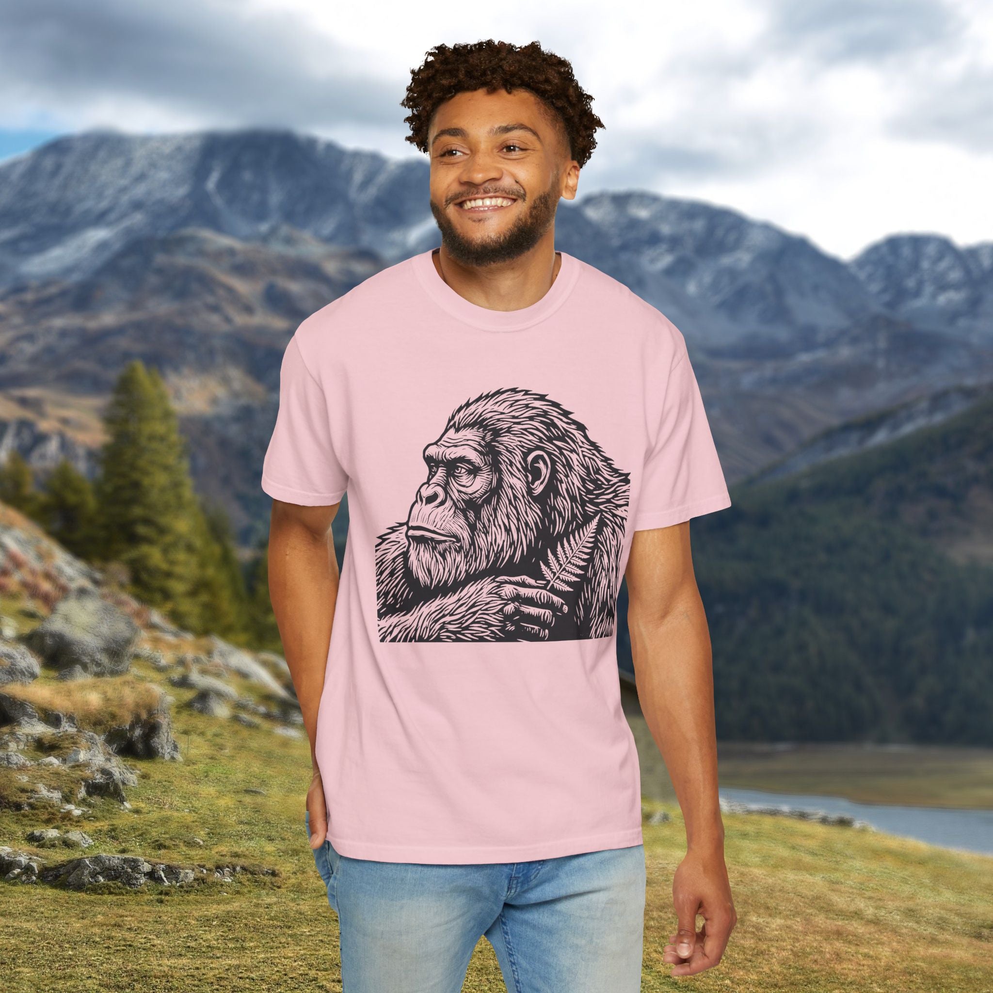 Bigfoot Thinking T-Shirt