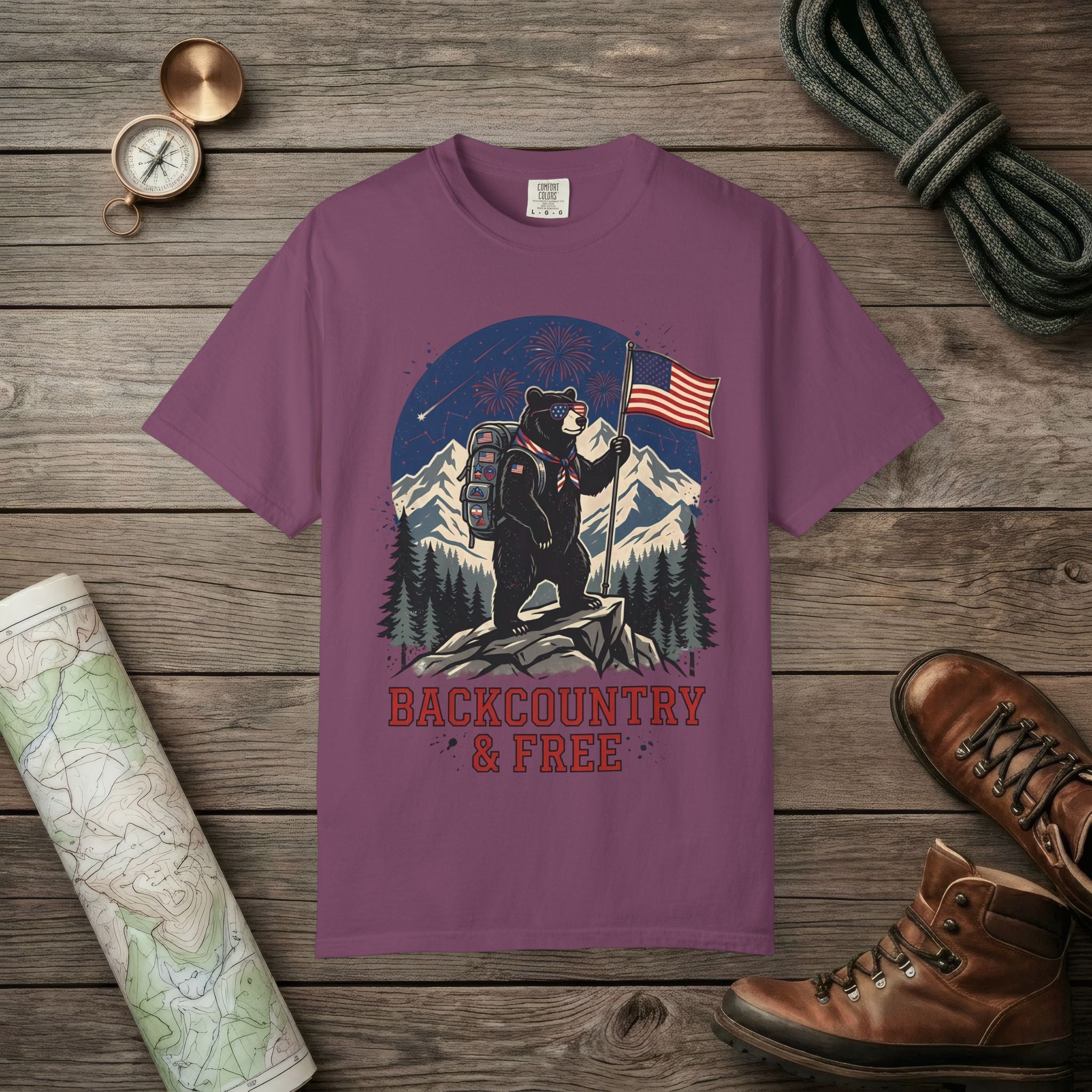 Backcountry And Free T-Shirt