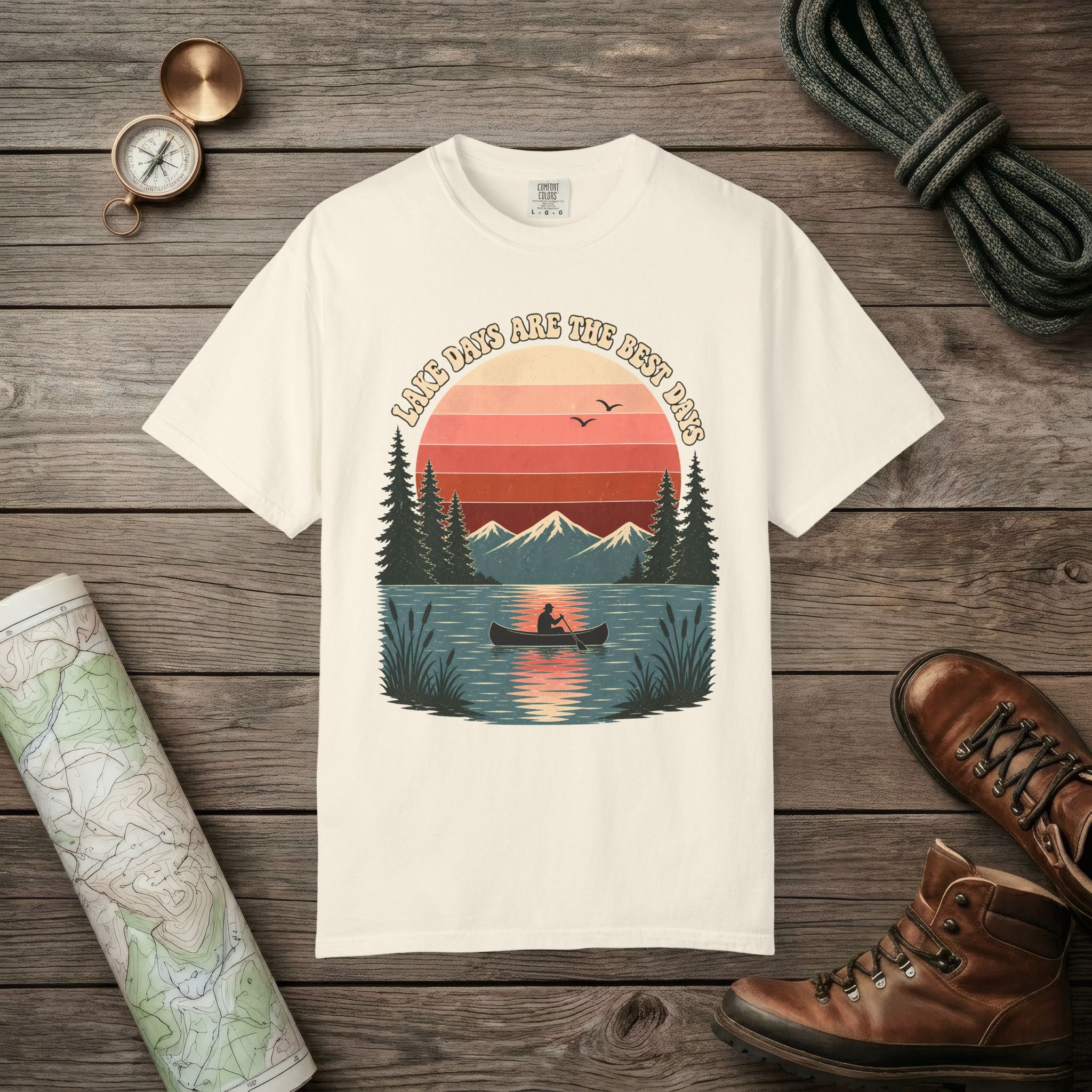 Retro Lake Day T-Shirt