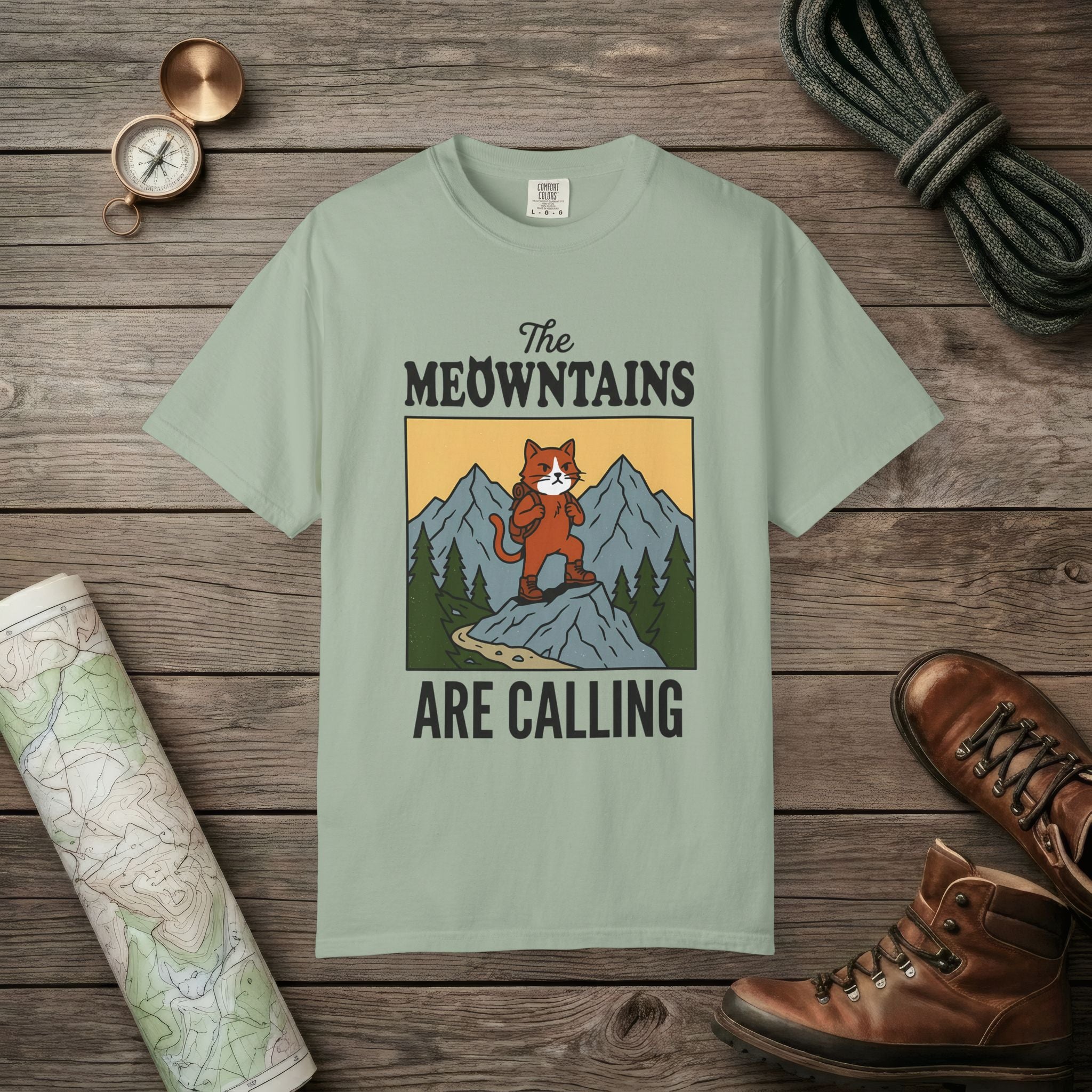 The Meowntains Are Calling T-Shirt
