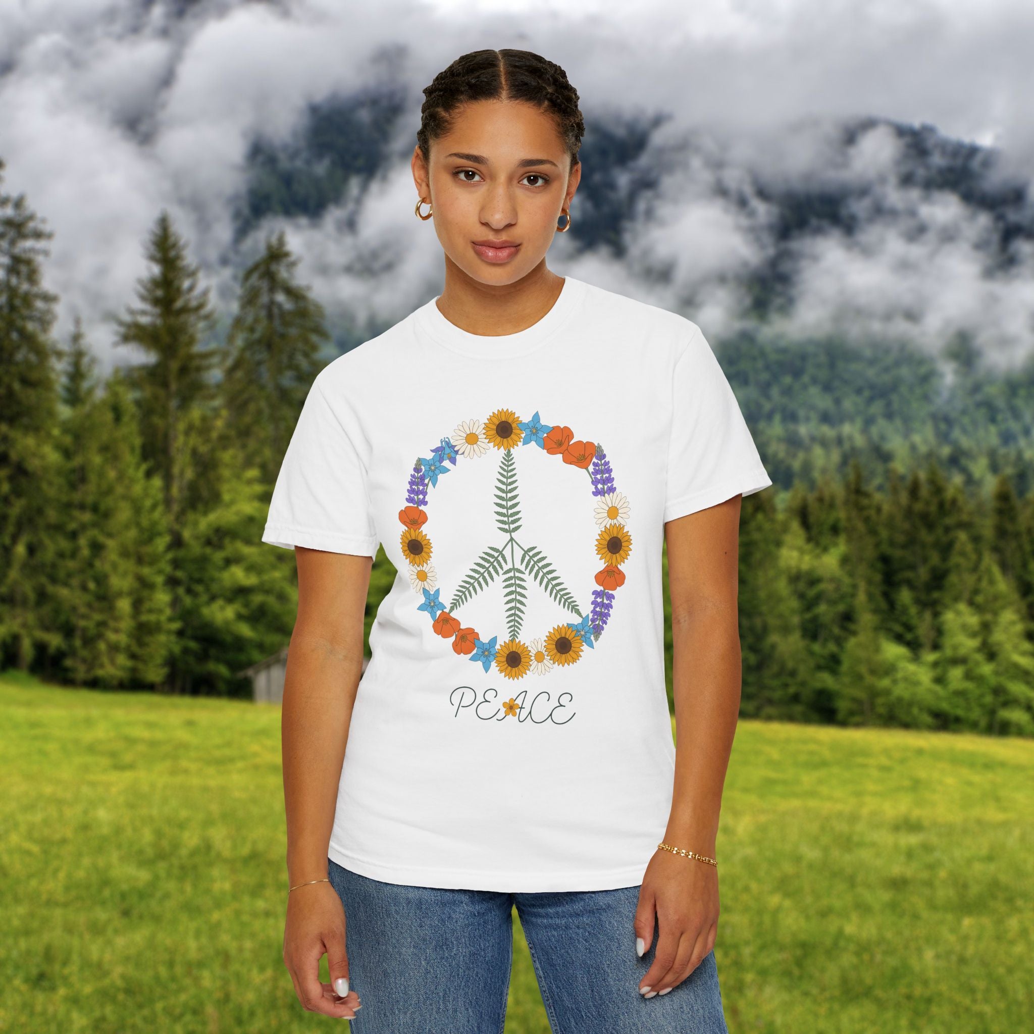 Floral Peace T-Shirt