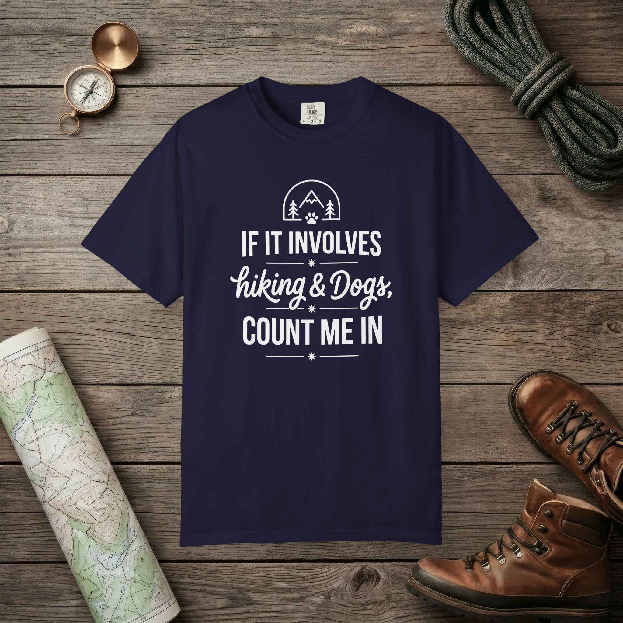 Hiking & Dog T-Shirt