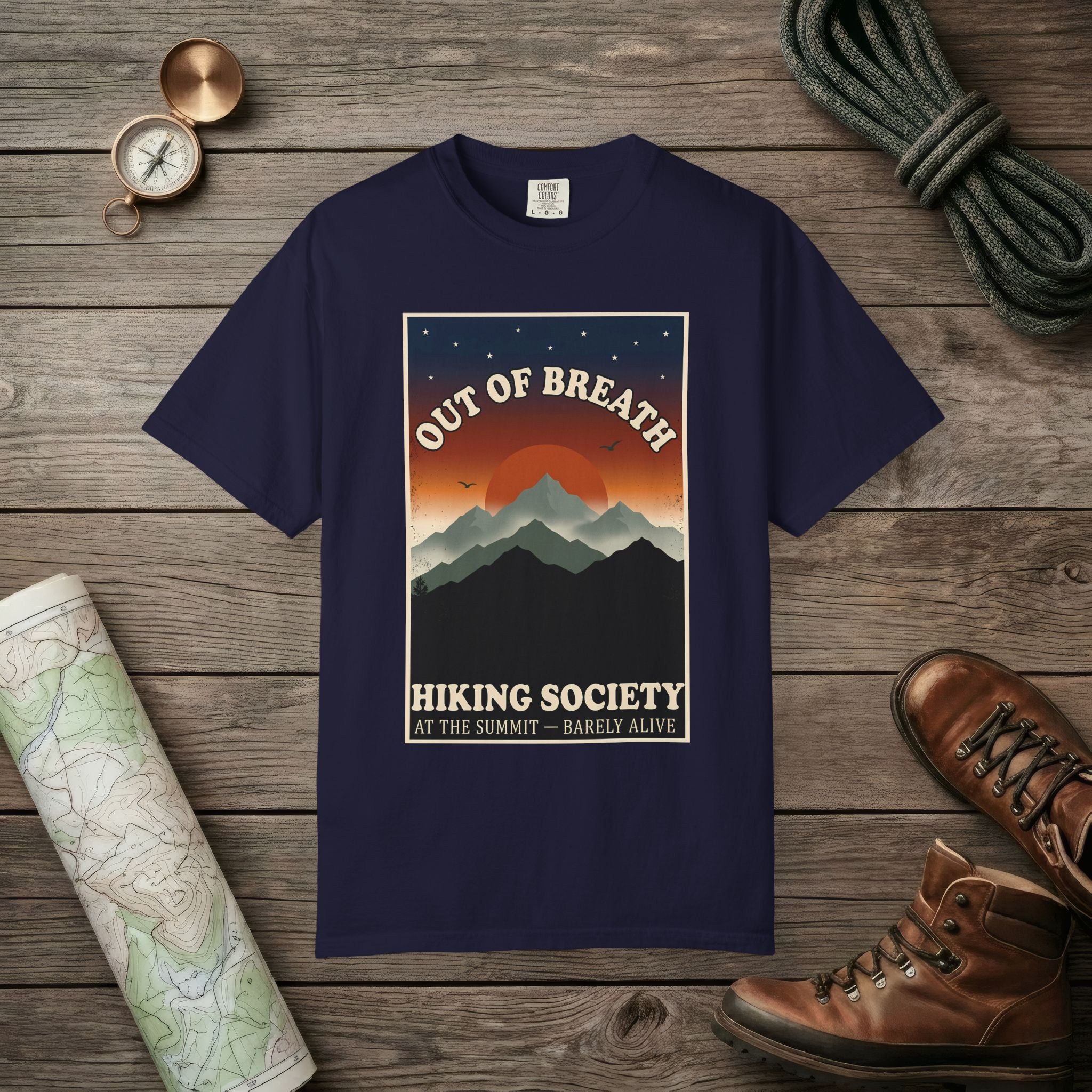 Out Of Breath Barely Alive T-Shirt